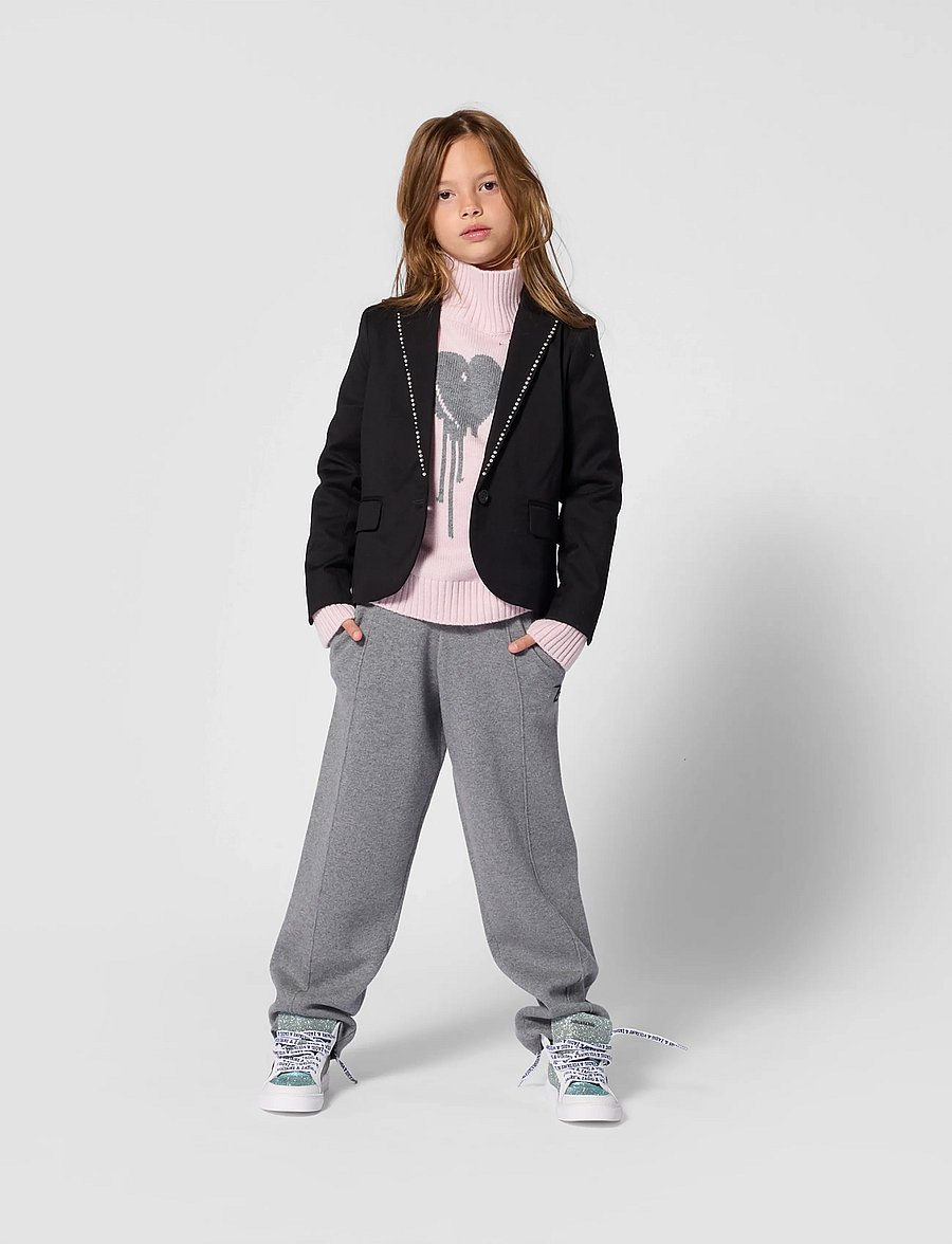 Zadig & Voltaire Kids - SUIT JACKET - pintsakud - black - 5