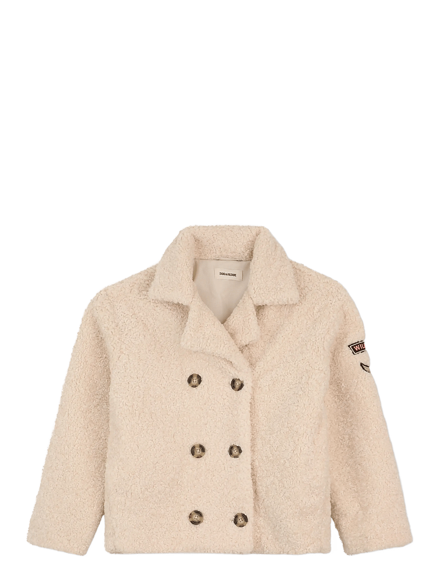 Zadig & Voltaire Kids - JACKET - fliisjakid - new beige - 1