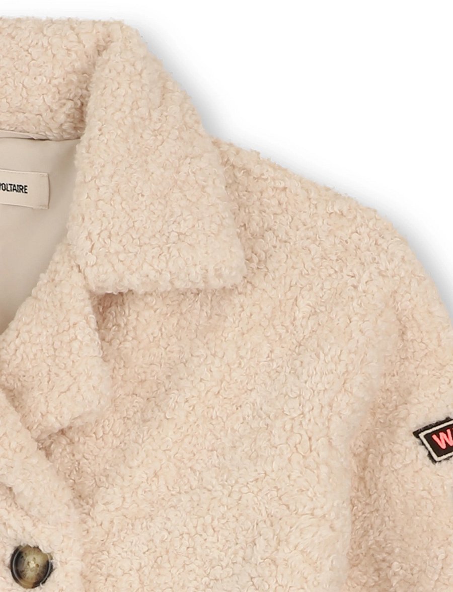 Zadig & Voltaire Kids - JACKET - fliisjakid - new beige - 4