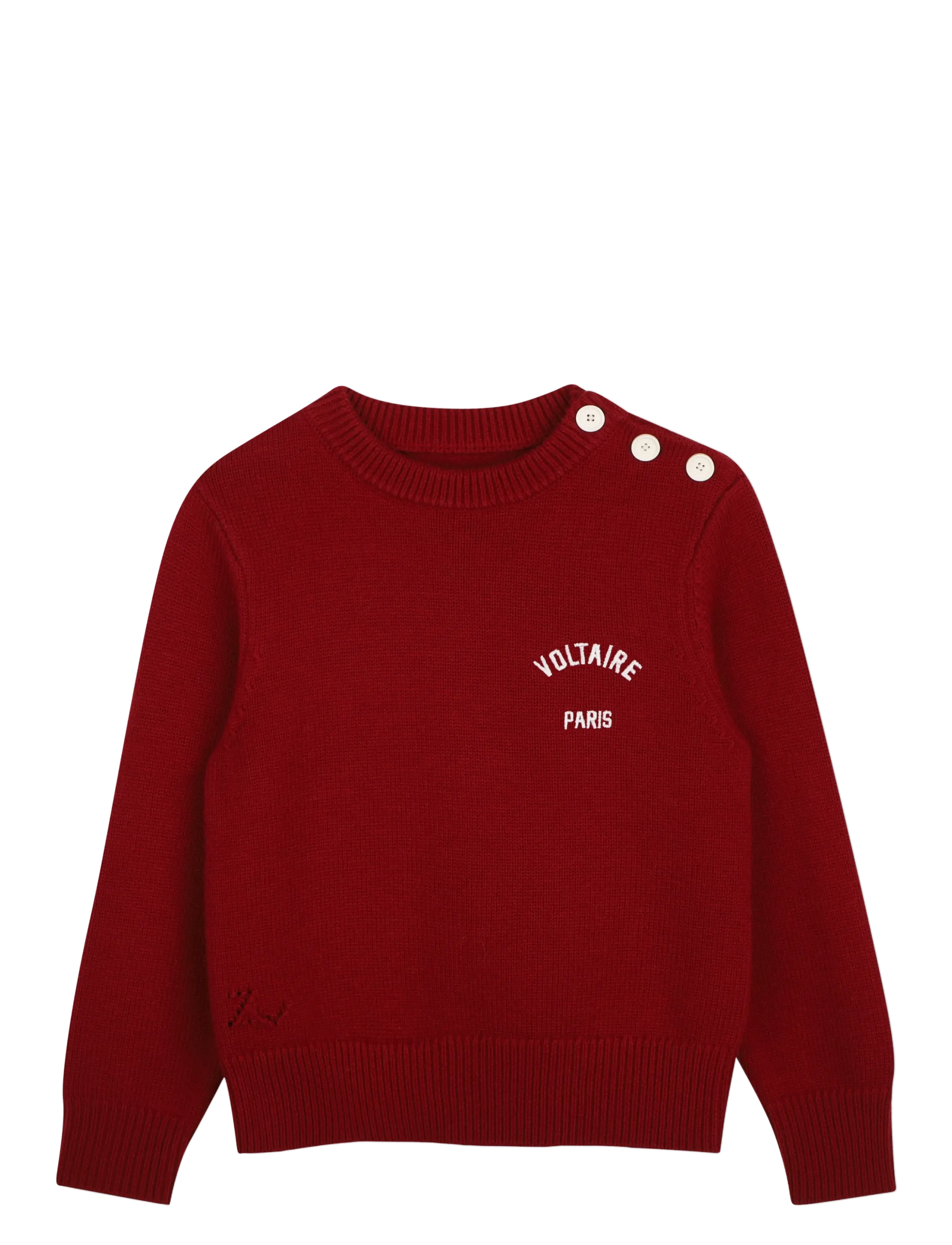 Zadig & Voltaire Kids PULLOVER - Neuheiten - CRIMSON / red