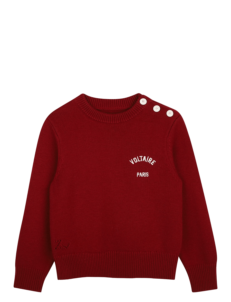 Zadig & Voltaire Kids - PULLOVER - pullover - crimson - 1