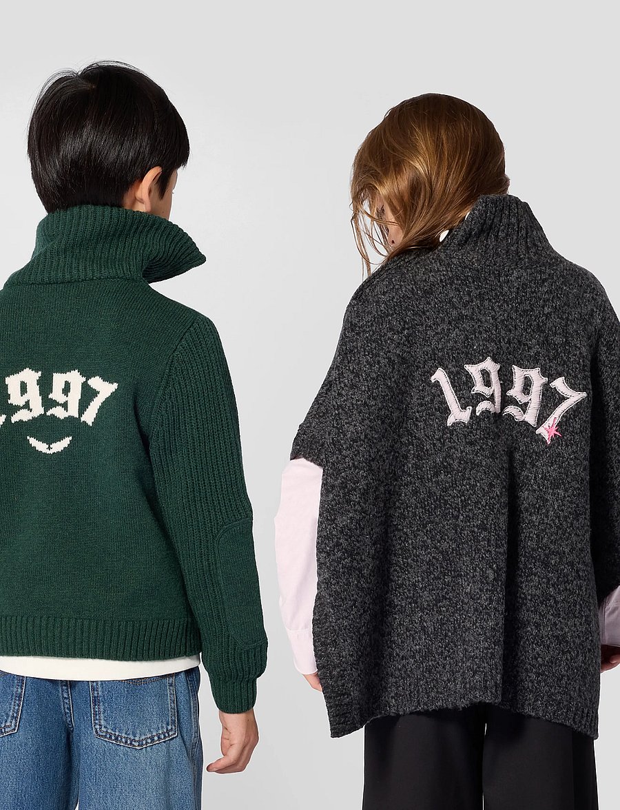 Zadig & Voltaire Kids - PULLOVER - pullover - chine khaki - 4