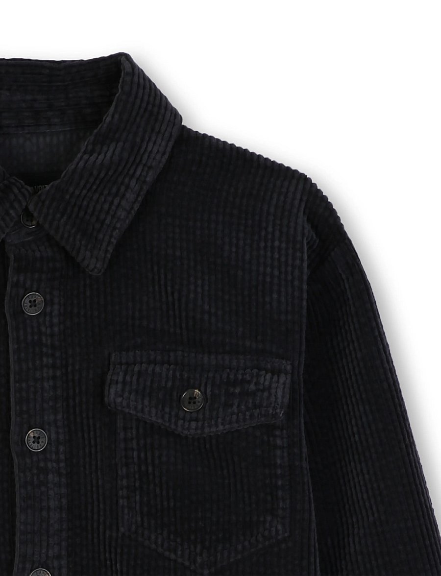 Zadig & Voltaire Kids - VELVET SHIRT - pikkade varrukatega särgid - black - 4