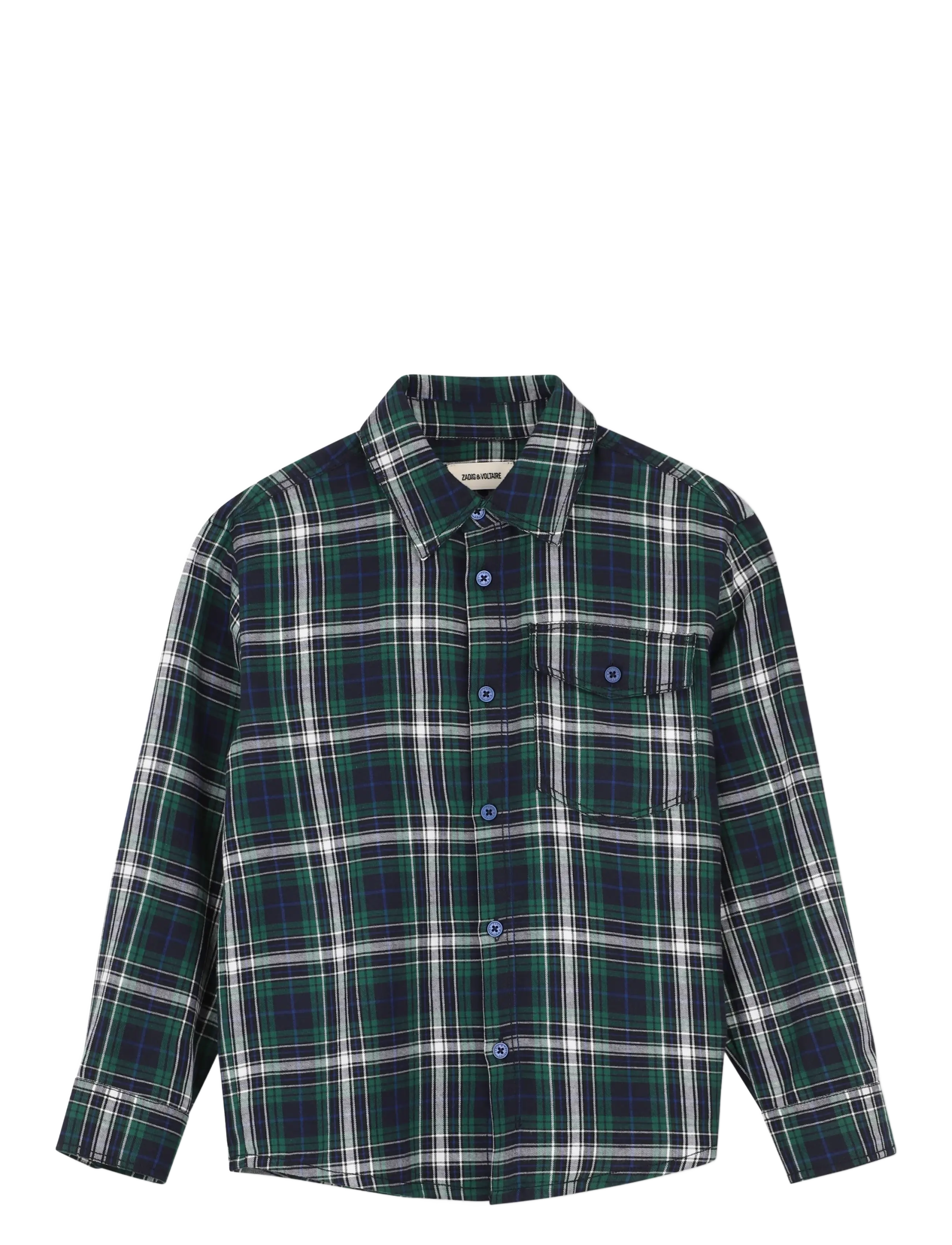 Zadig & Voltaire Kids SHIRT - Teens 140-176 - RAIN FOREST / green