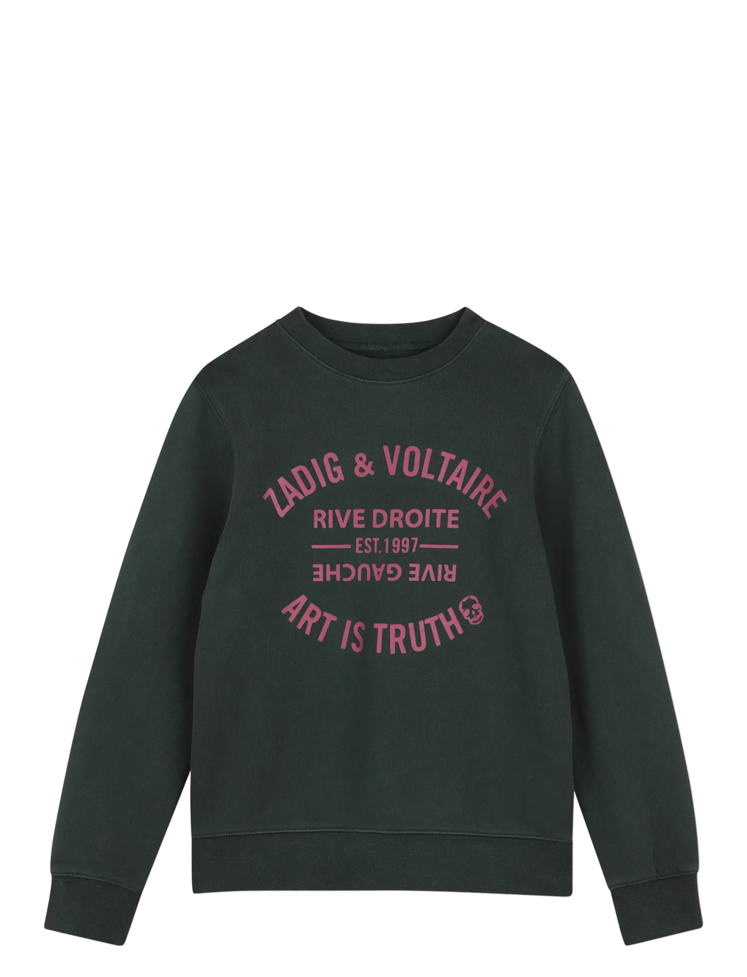Zadig & Voltaire Kids SWEATSHIRT - ZADIG&VOLTAIRE - GLOOM / black