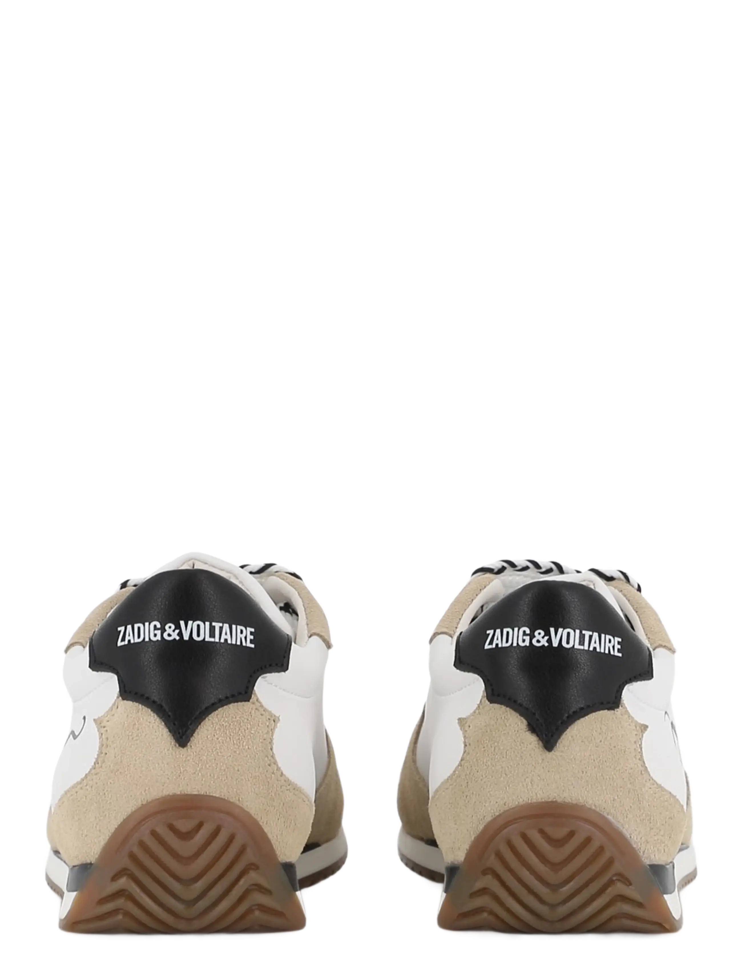 Zadig & Voltaire Kids - TRAINERS - przed kostkę - white - 2
