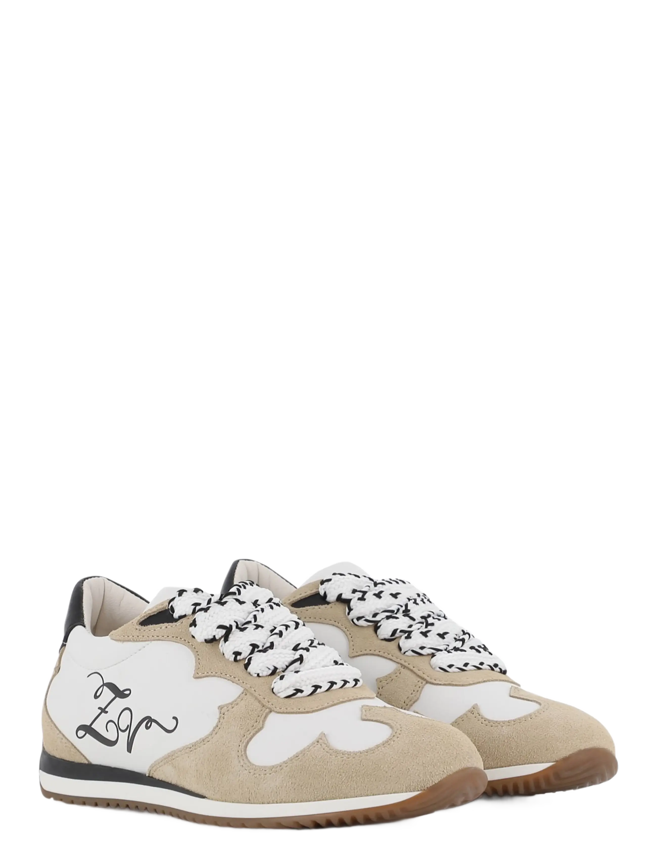 Zadig & Voltaire Kids - TRAINERS - przed kostkę - white - 5