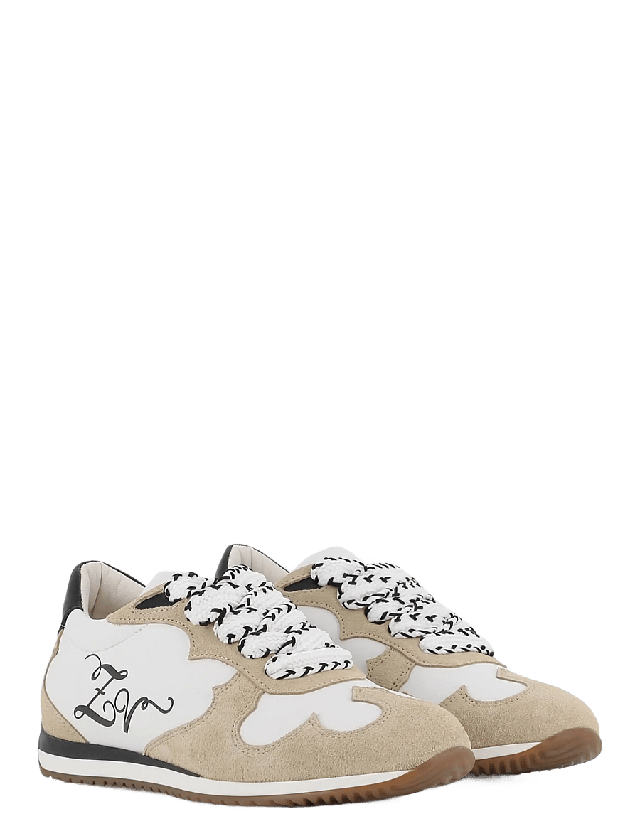 Zadig & Voltaire Kids - TRAINERS - przed kostkę - white - 5