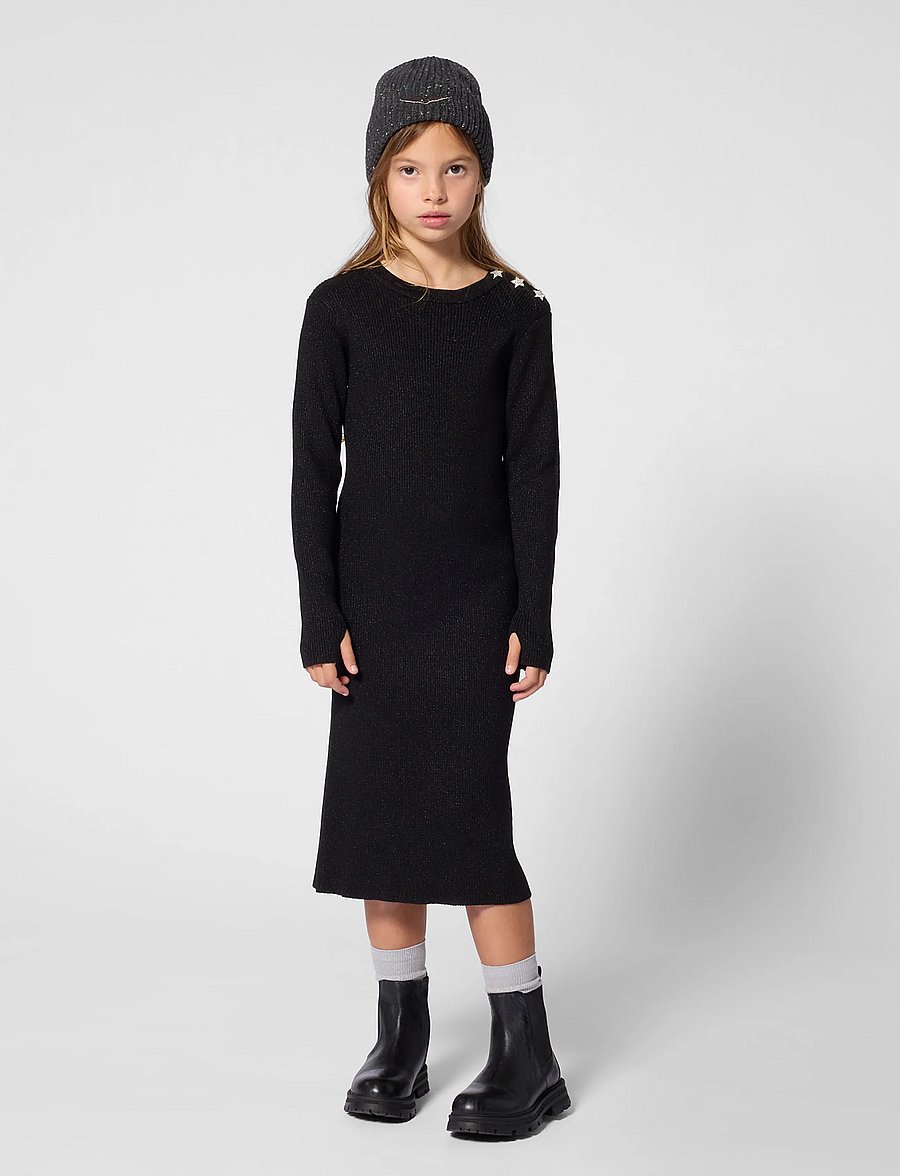 Zadig & Voltaire Kids - ANKLE BOOTS - talvesaapad - black - 0