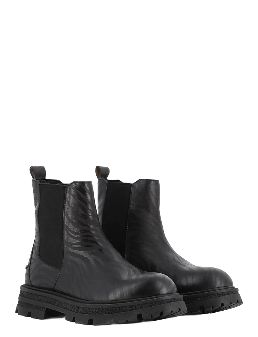 Zadig & Voltaire Kids - ANKLE BOOTS - talvesaapad - black - 5