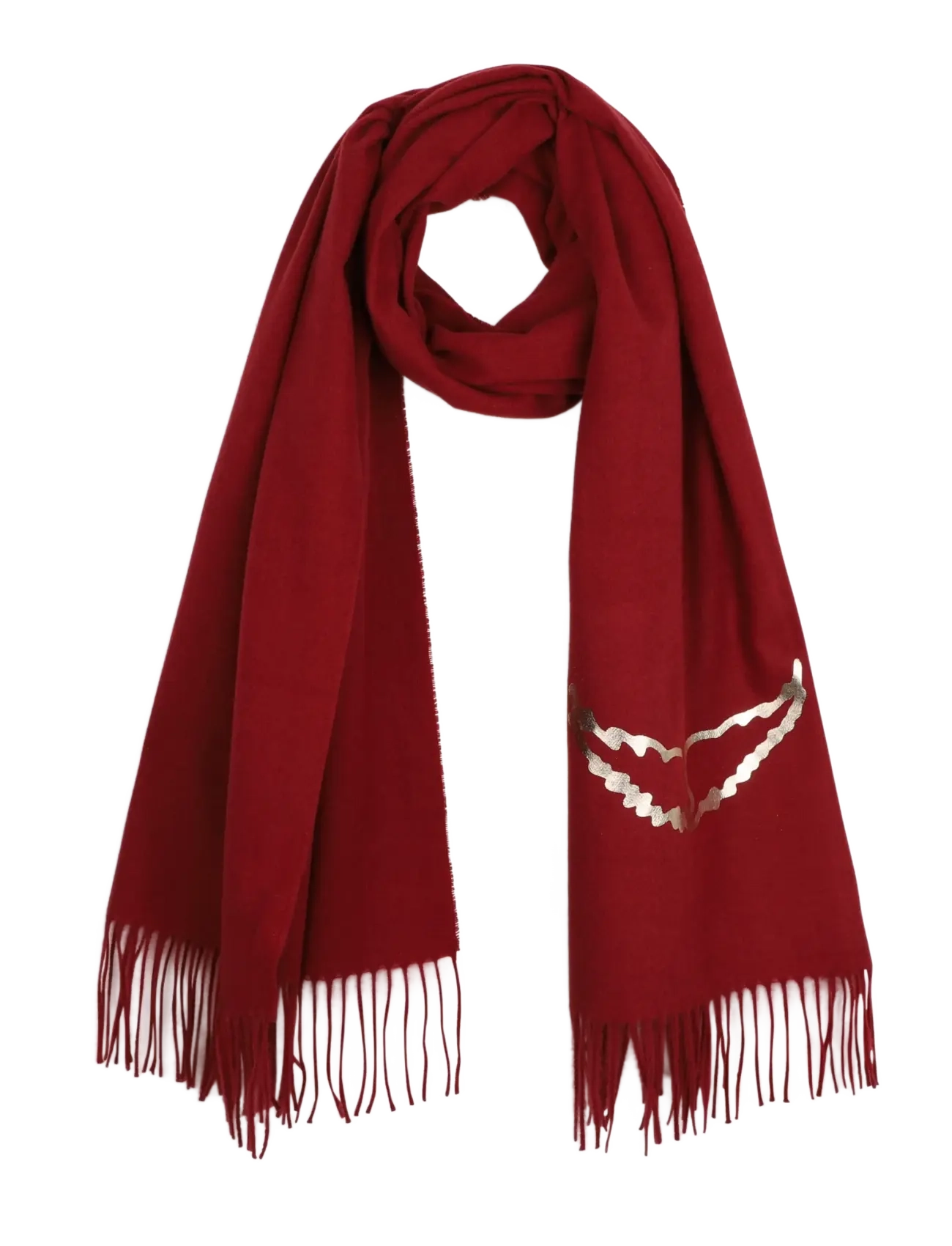 Zadig & Voltaire Kids - SCARF - crimson - 1
