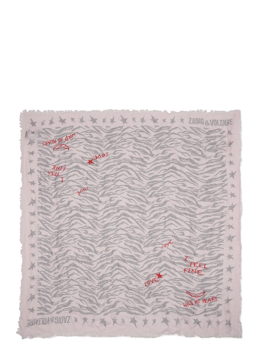 Zadig & Voltaire Kids - SCARF - pale pink - 1