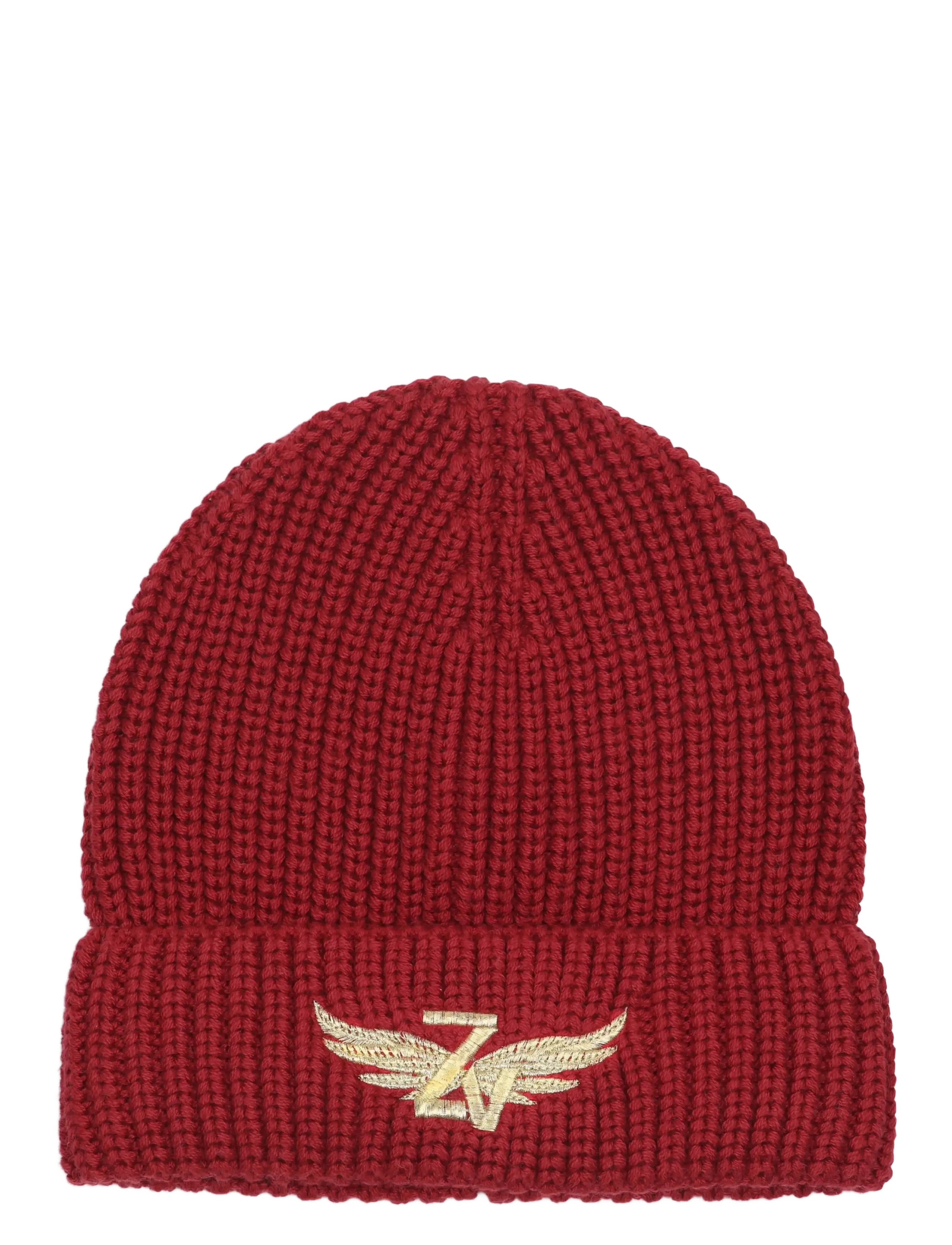 Zadig & Voltaire Kids PULL ON HAT - Neuheiten - CRIMSON / red