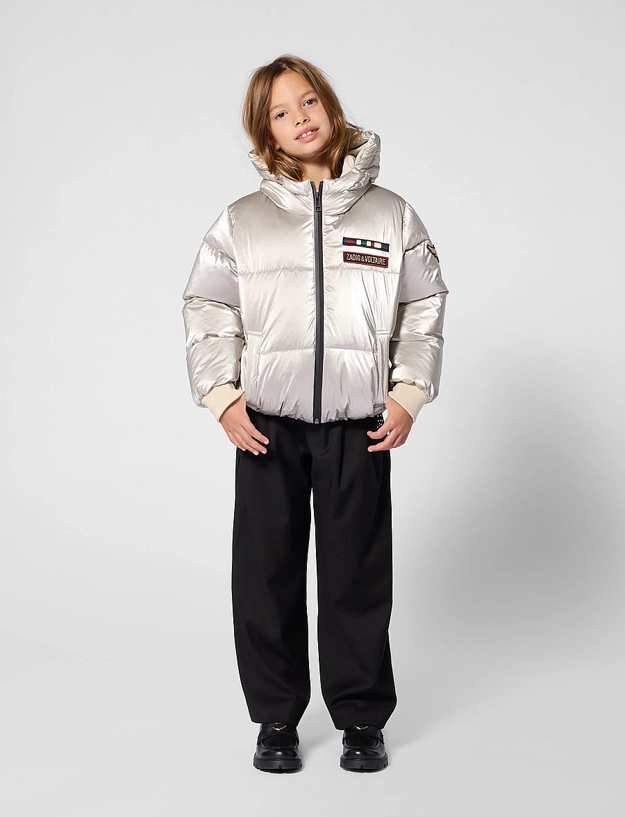 Zadig & Voltaire Kids - PUFFER JACKET - dunjakker - gold yellow - 0