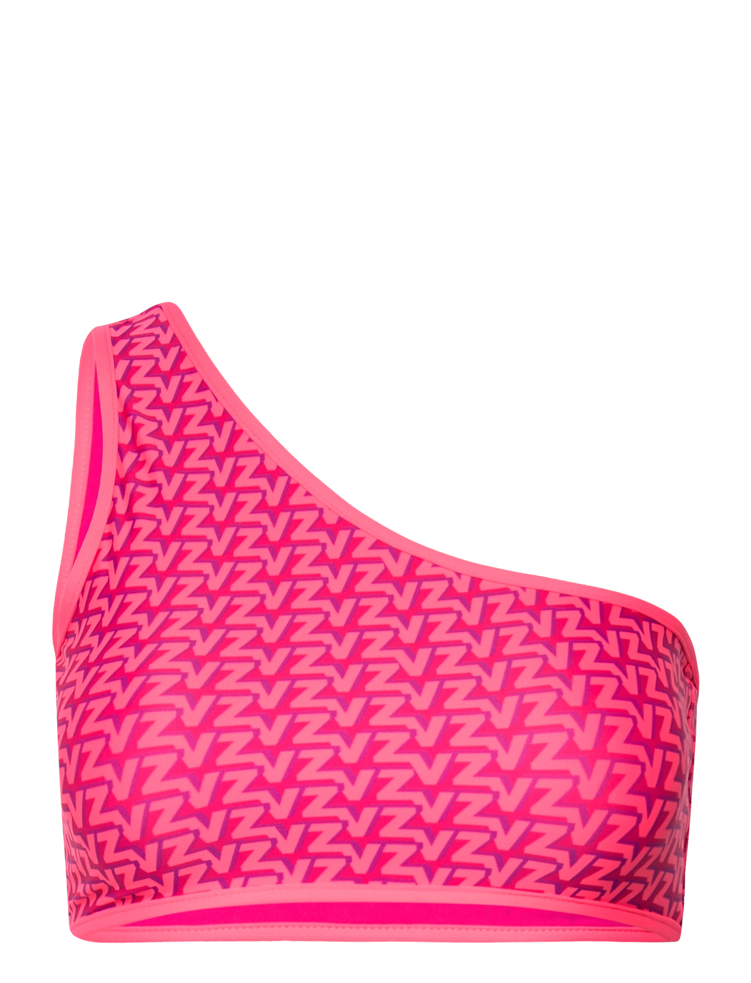ZADIG & VOLTAIRE Zvallover One Schulter Bandeau Pink - 44 - Damen