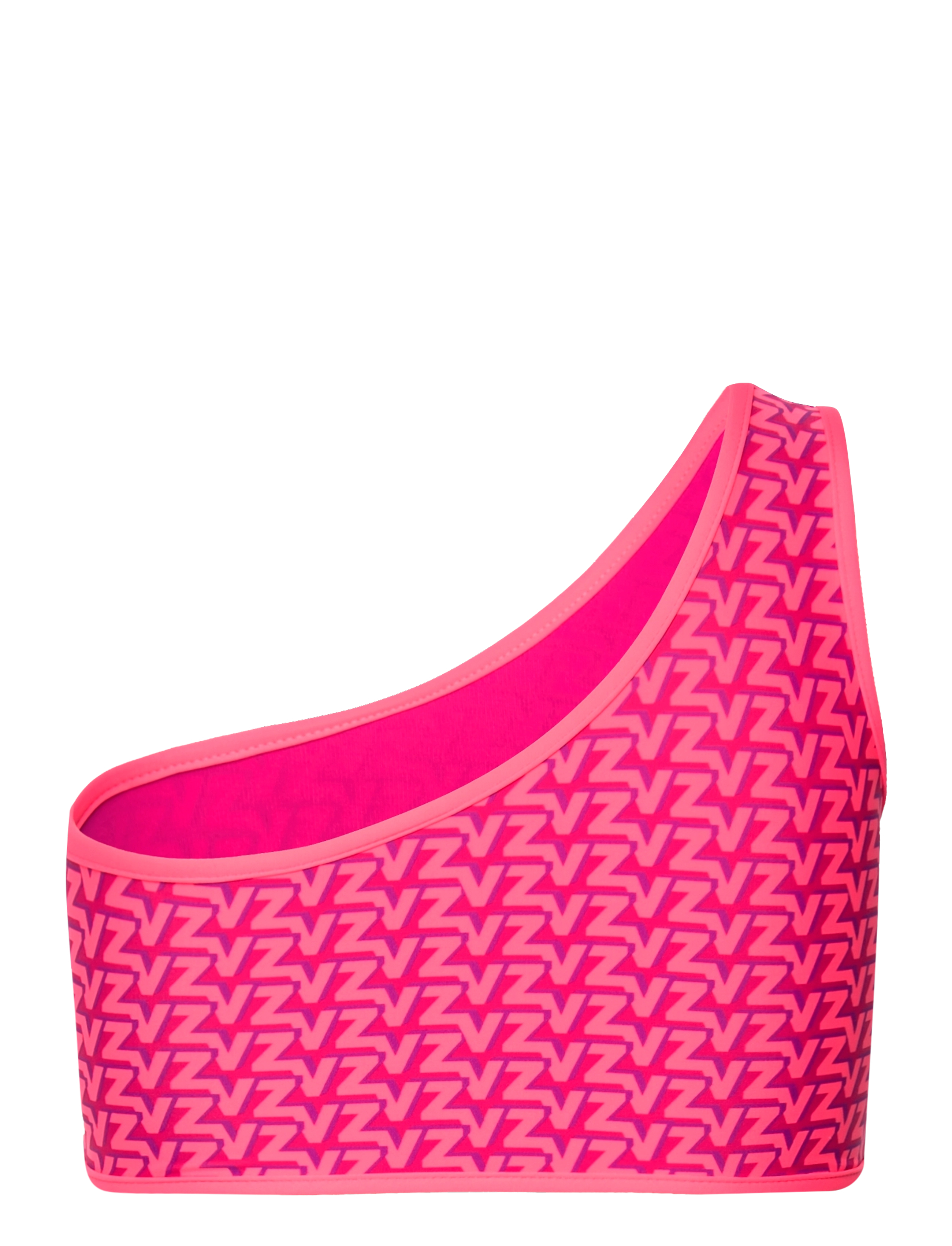 Zadig & Voltaire - ZVALLOVER ONE SHOULDER BANDEAU - hauts de maillot bandeau - lounge pink - 1