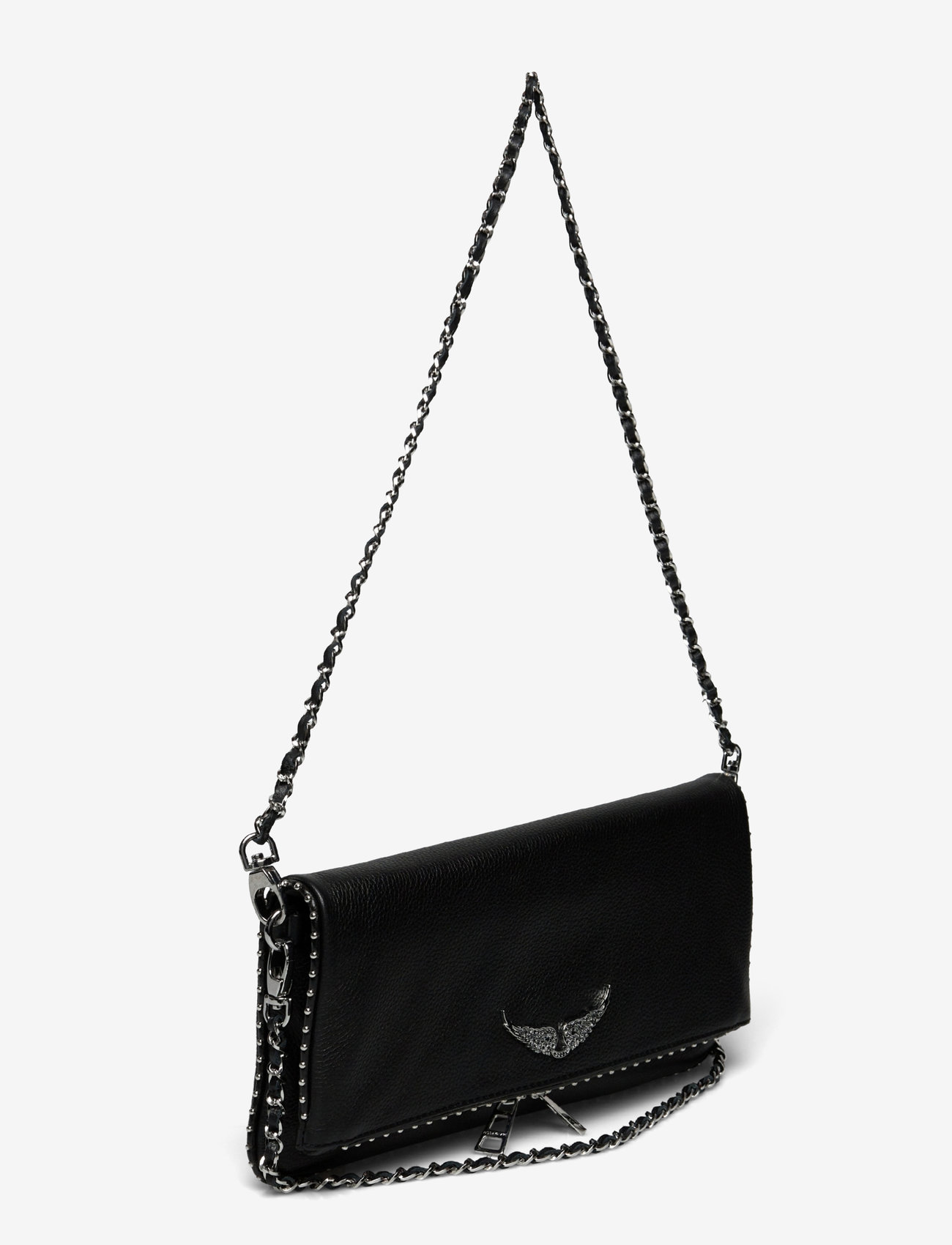 Zadig & Voltaire - ROCK GRAINED LEATHER + STUDS - crossbody bags - black - 2