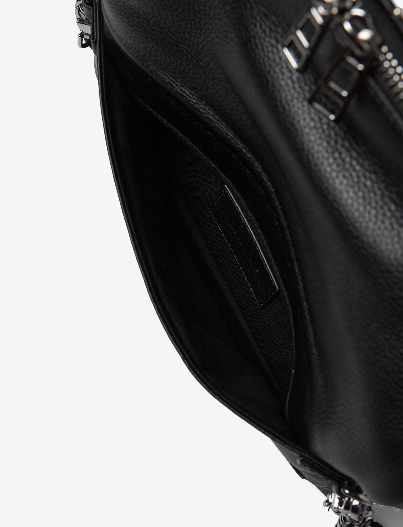 Zadig & Voltaire - ROCK GRAINED LEATHER + STUDS - crossbody bags - black - 3