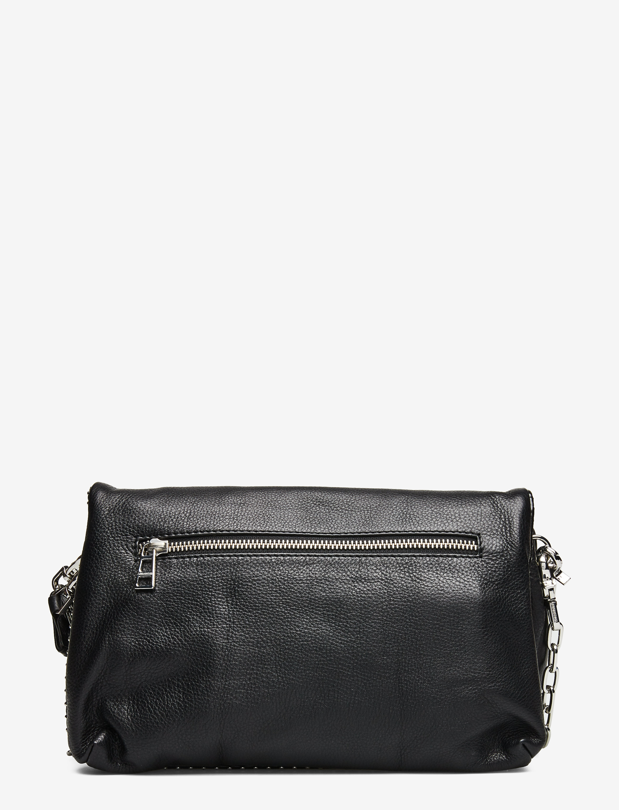 Zadig & Voltaire - ROCKY GRAINED LEATHER STUDS - umhängetaschen - black - 1