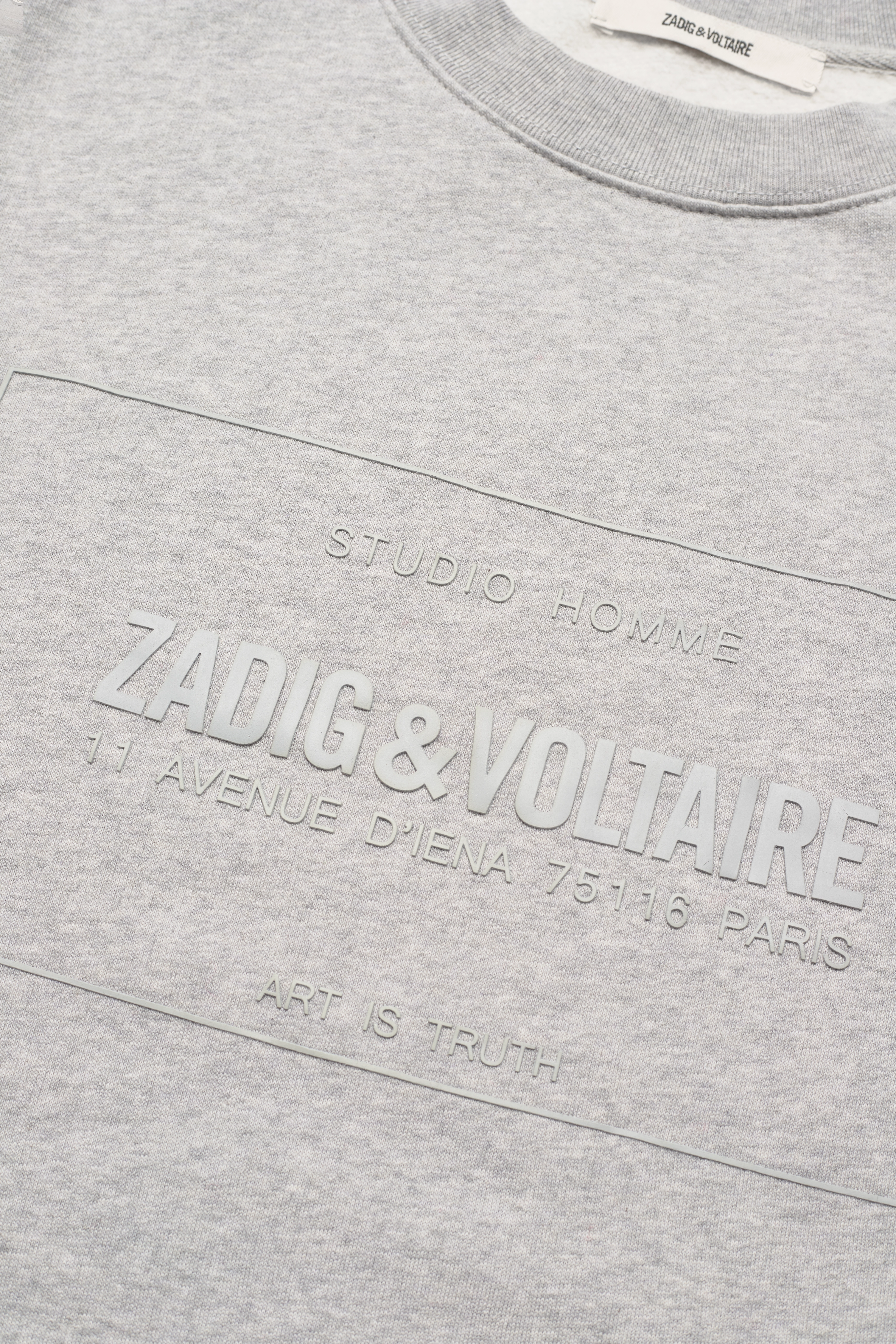 Zadig & Voltaire - SIMBA BLASON - grey - 2