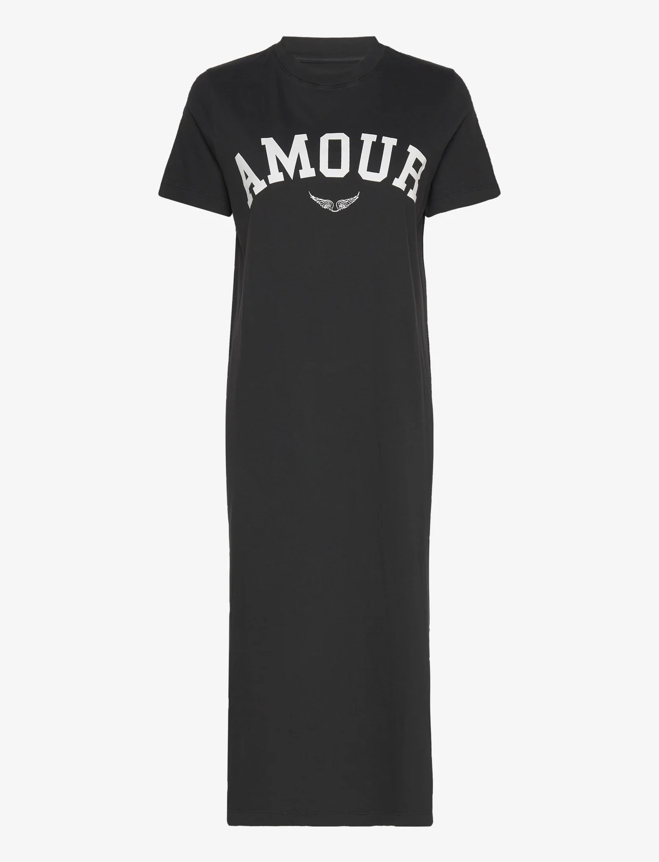 Zadig & Voltaire - ZAID AMOUR - t-shirt-kleider - black - 0