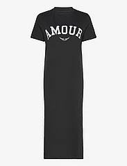 Zadig & Voltaire - ZAID AMOUR - marškinėlių tipo suknelės - black - 0