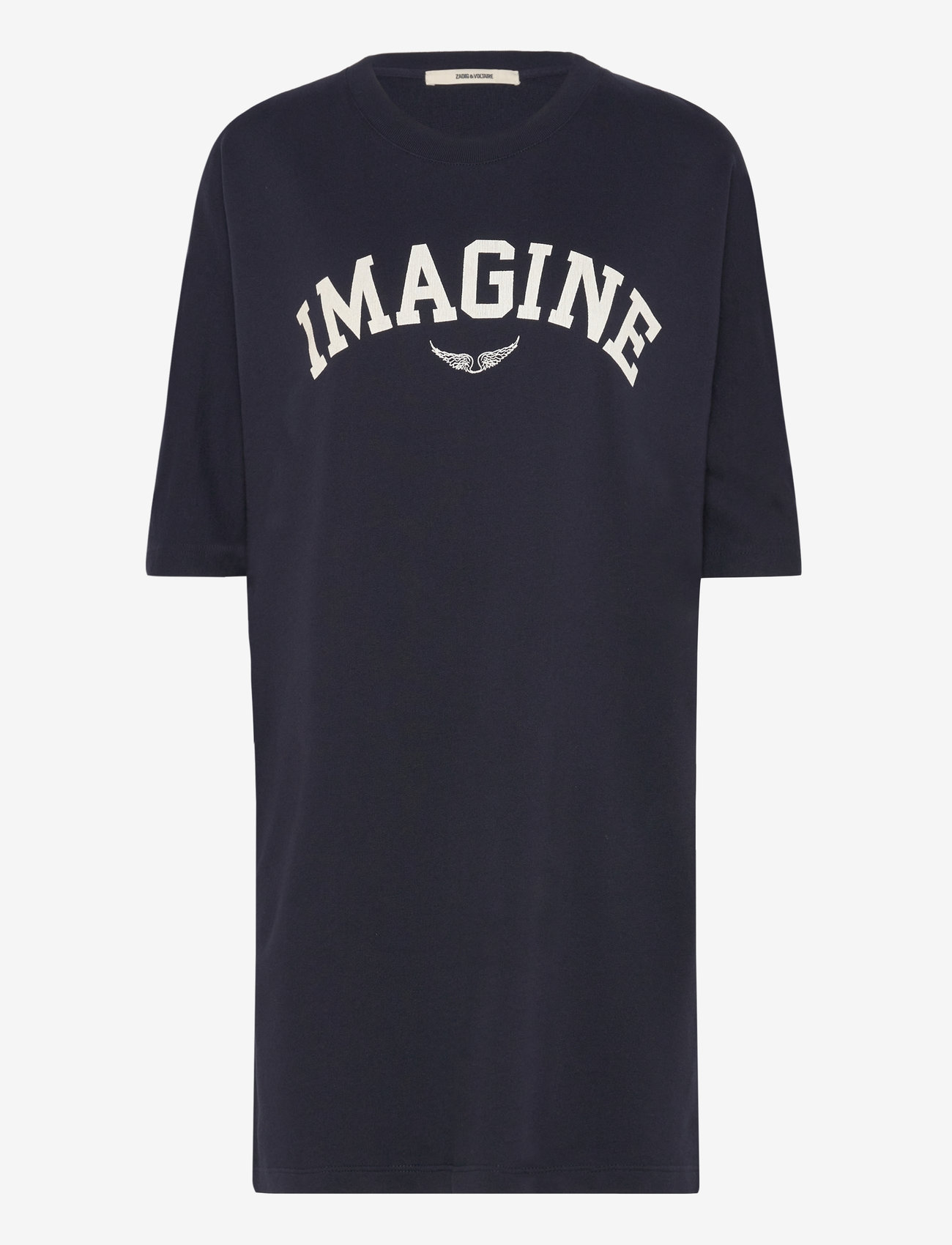 Zadig & Voltaire - PORTMAN ST IMAGINE - t-shirt-kleider - encre - 1
