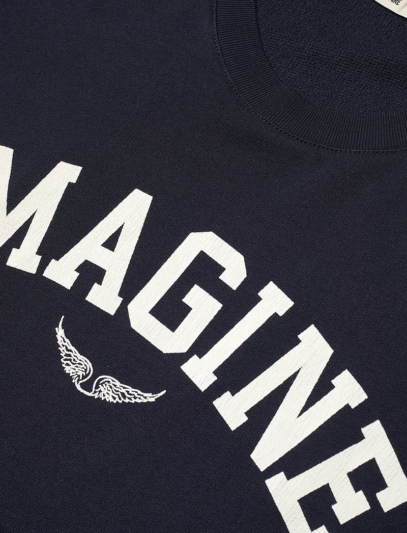 Zadig & Voltaire - PORTMAN ST IMAGINE - t-shirt-kleider - encre - 5