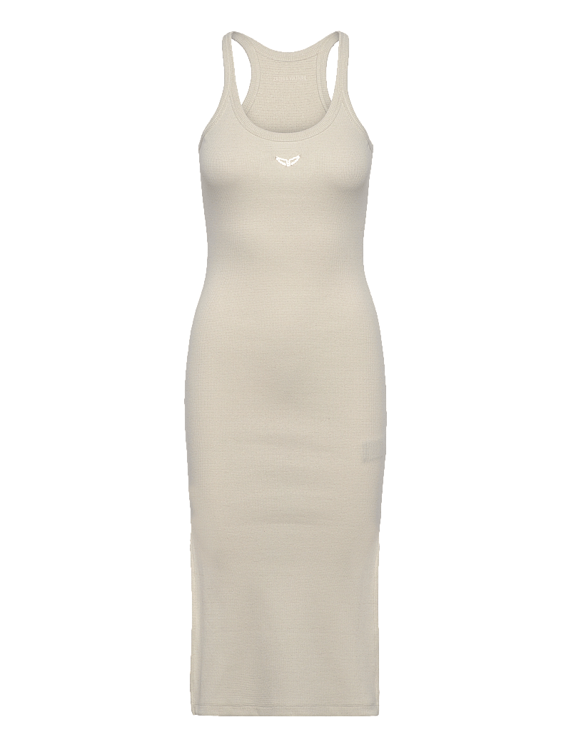 Zadig & Voltaire - ASTRA RIB BIJOUX SHINY - stramme kjoler - ecru - 0