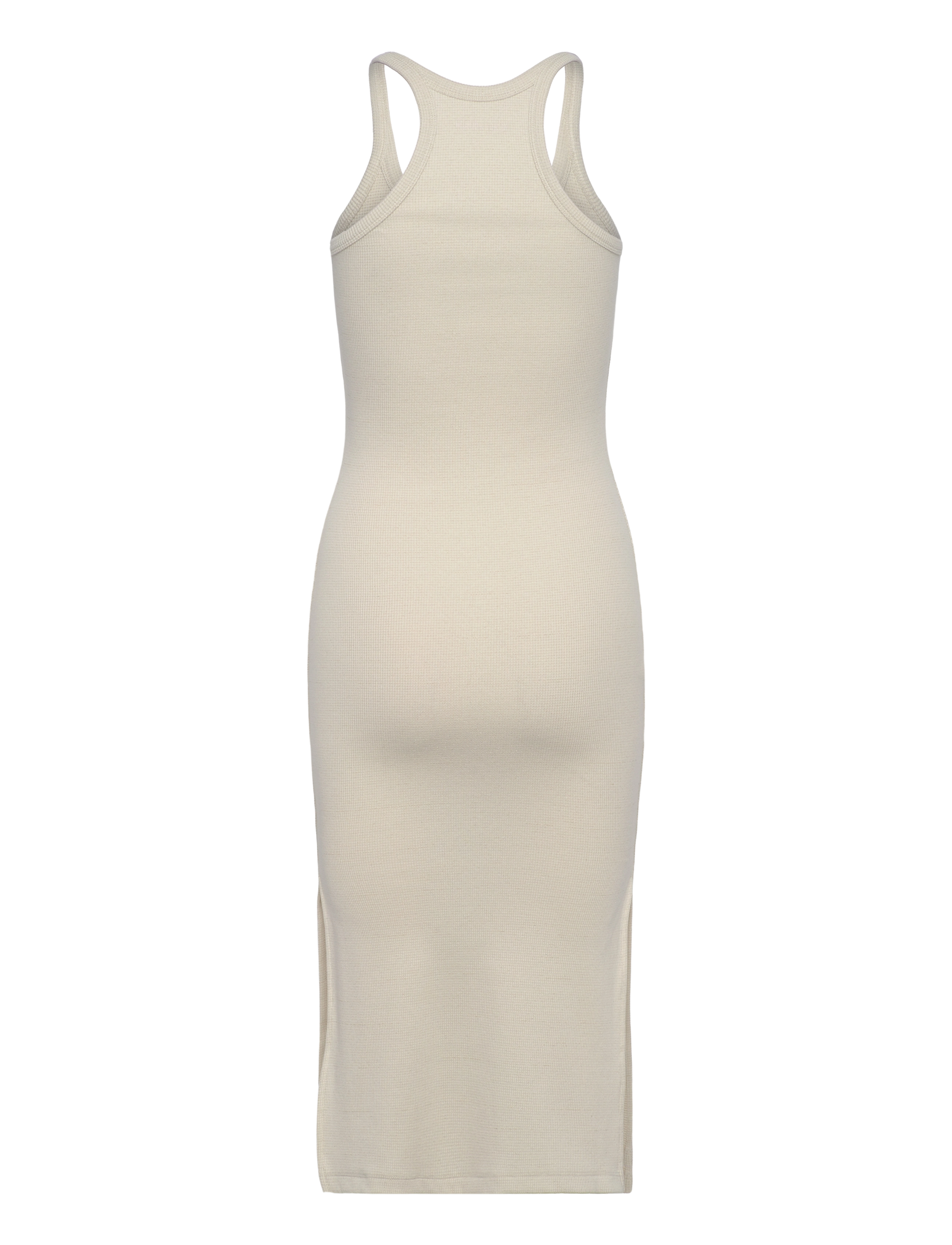 Zadig & Voltaire - ASTRA RIB BIJOUX SHINY - bodycon dresses - ecru - 1