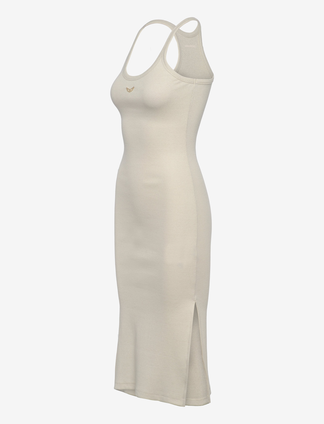 Zadig & Voltaire - ASTRA RIB BIJOUX SHINY - bodycon dresses - ecru - 2