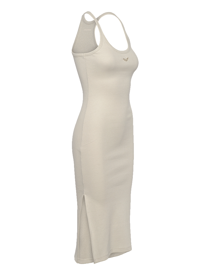 Zadig & Voltaire - ASTRA RIB BIJOUX SHINY - stramme kjoler - ecru - 3