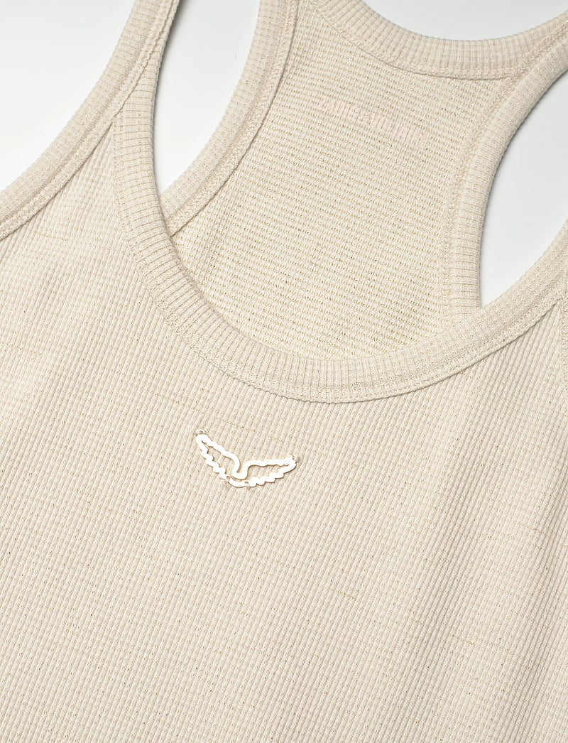 Zadig & Voltaire - ASTRA RIB BIJOUX SHINY - stramme kjoler - ecru - 4