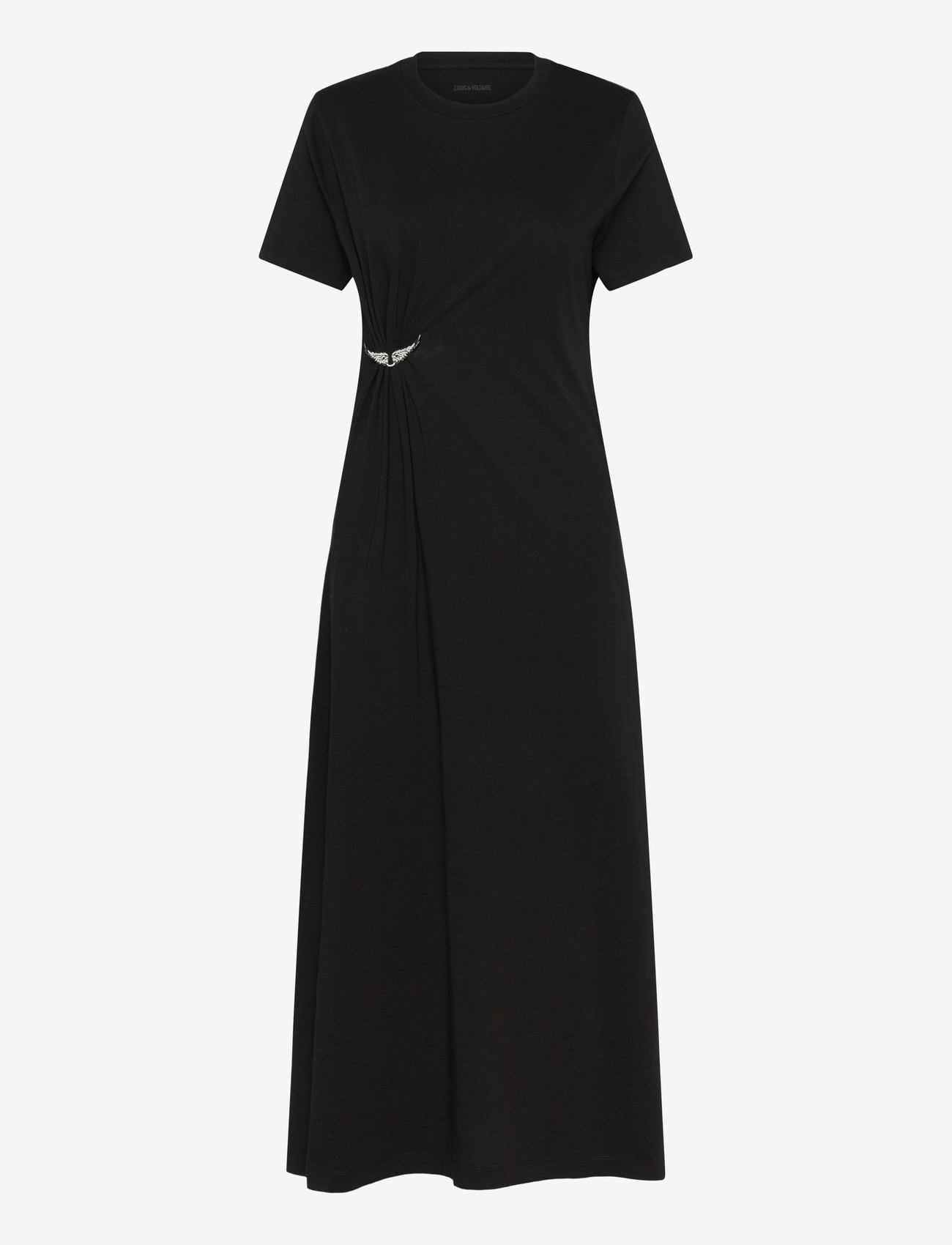 Zadig & Voltaire - RAJA  HC PLISSE WINGS - maxi dresses - black - 0