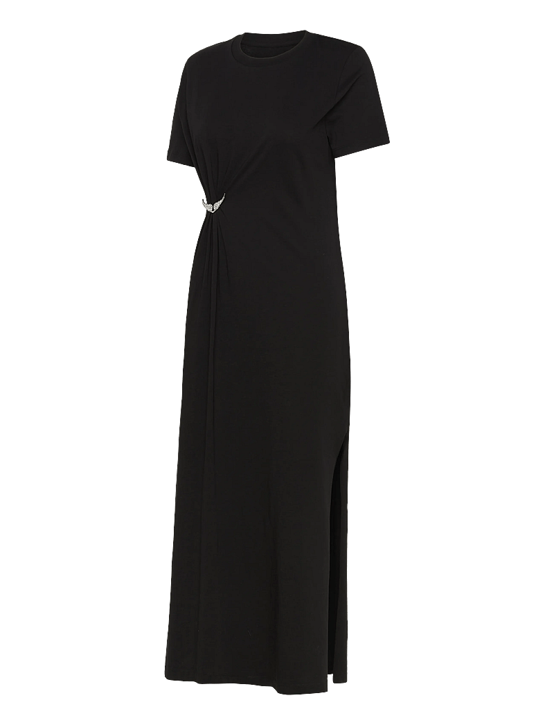 Zadig & Voltaire - RAJA HC PLISSE WINGS - maxi dresses - black - 2