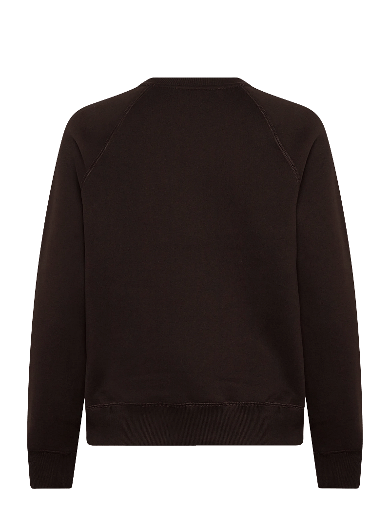 Zadig & Voltaire - UPPER PMO BLASON RDRG STRASS - sweatshirts & hoodies - dark chocolate - 1