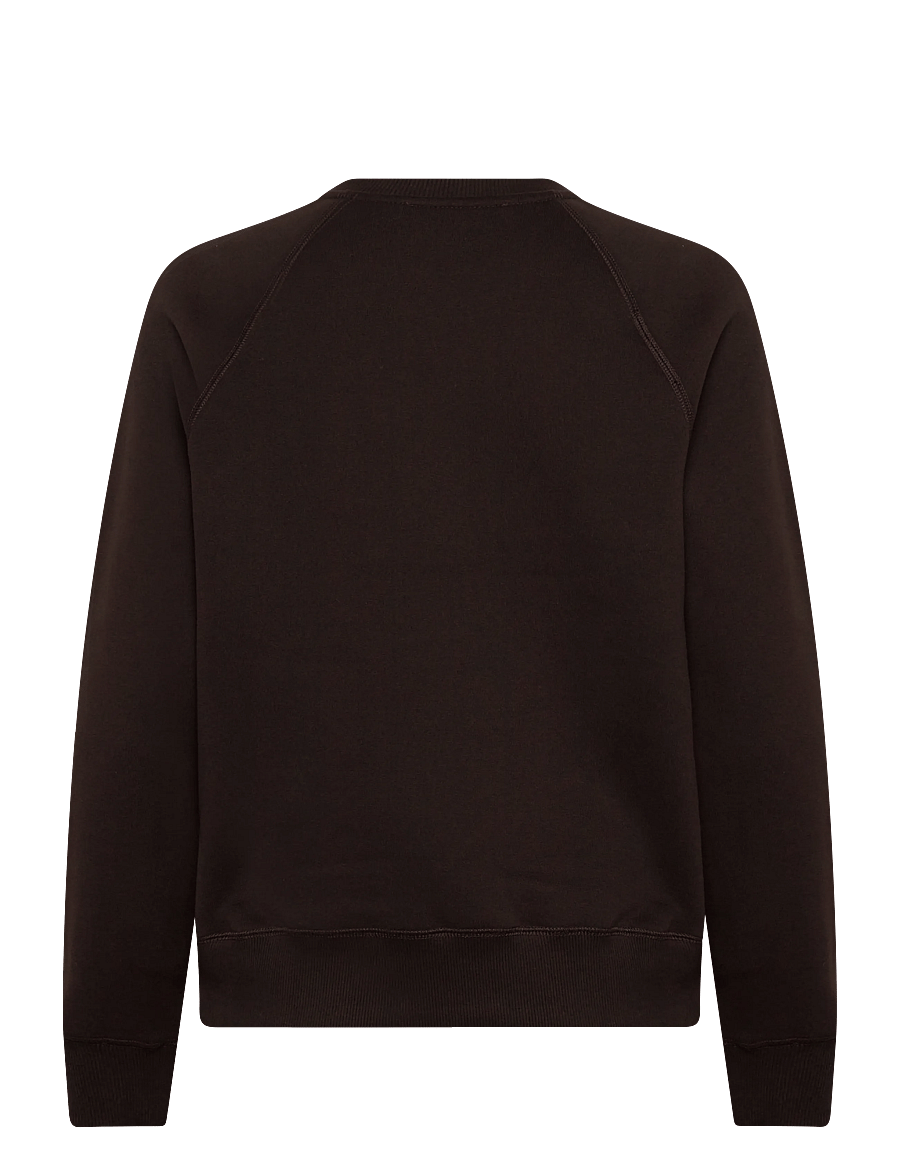 Zadig & Voltaire - UPPER PMO BLASON RDRG STRASS - sweatshirts & hoodies - dark chocolate - 1