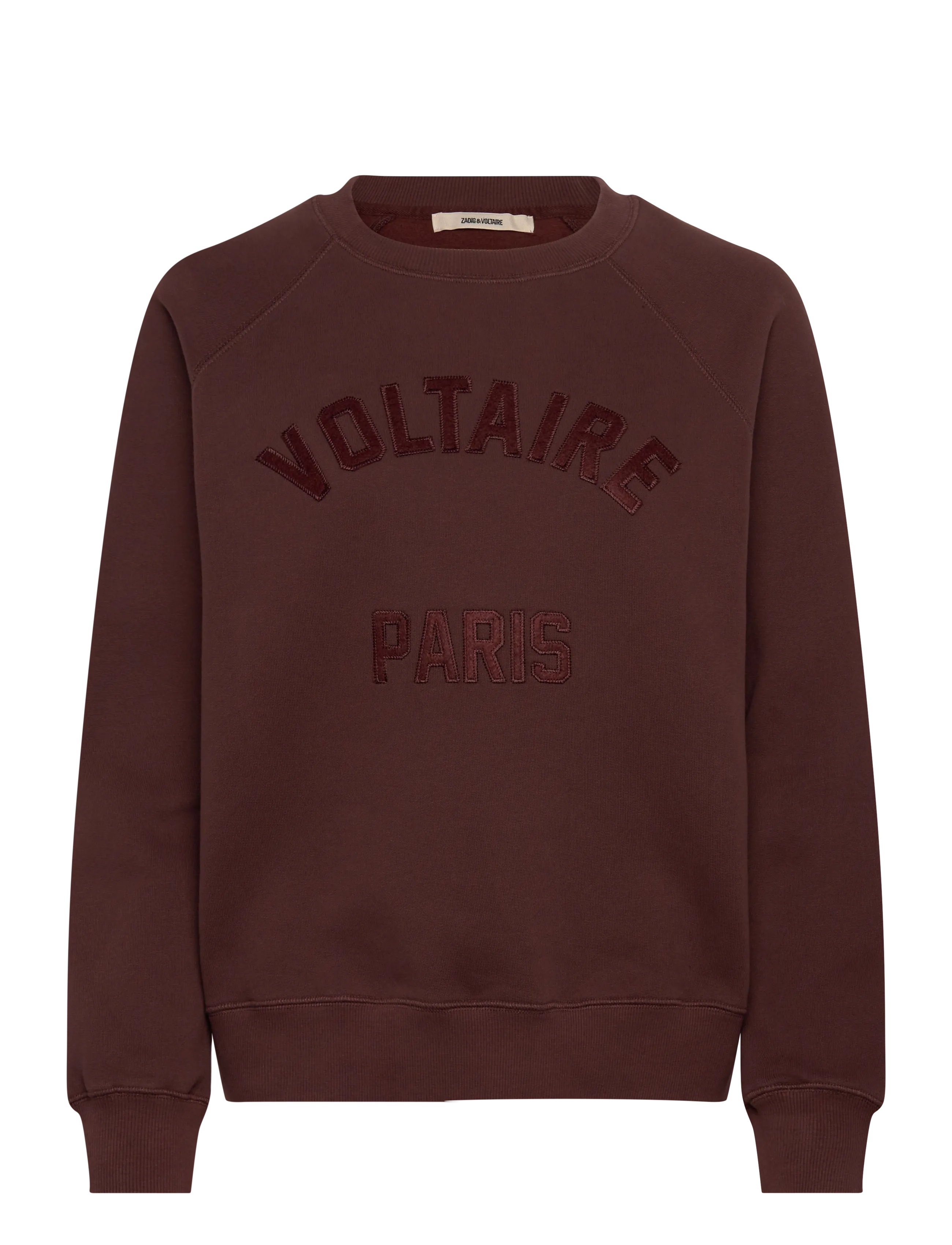 Zadig & Voltaire Upper Mo Voltaire Paris, Kvinder, Sweatshirt, Brun, Str: XS