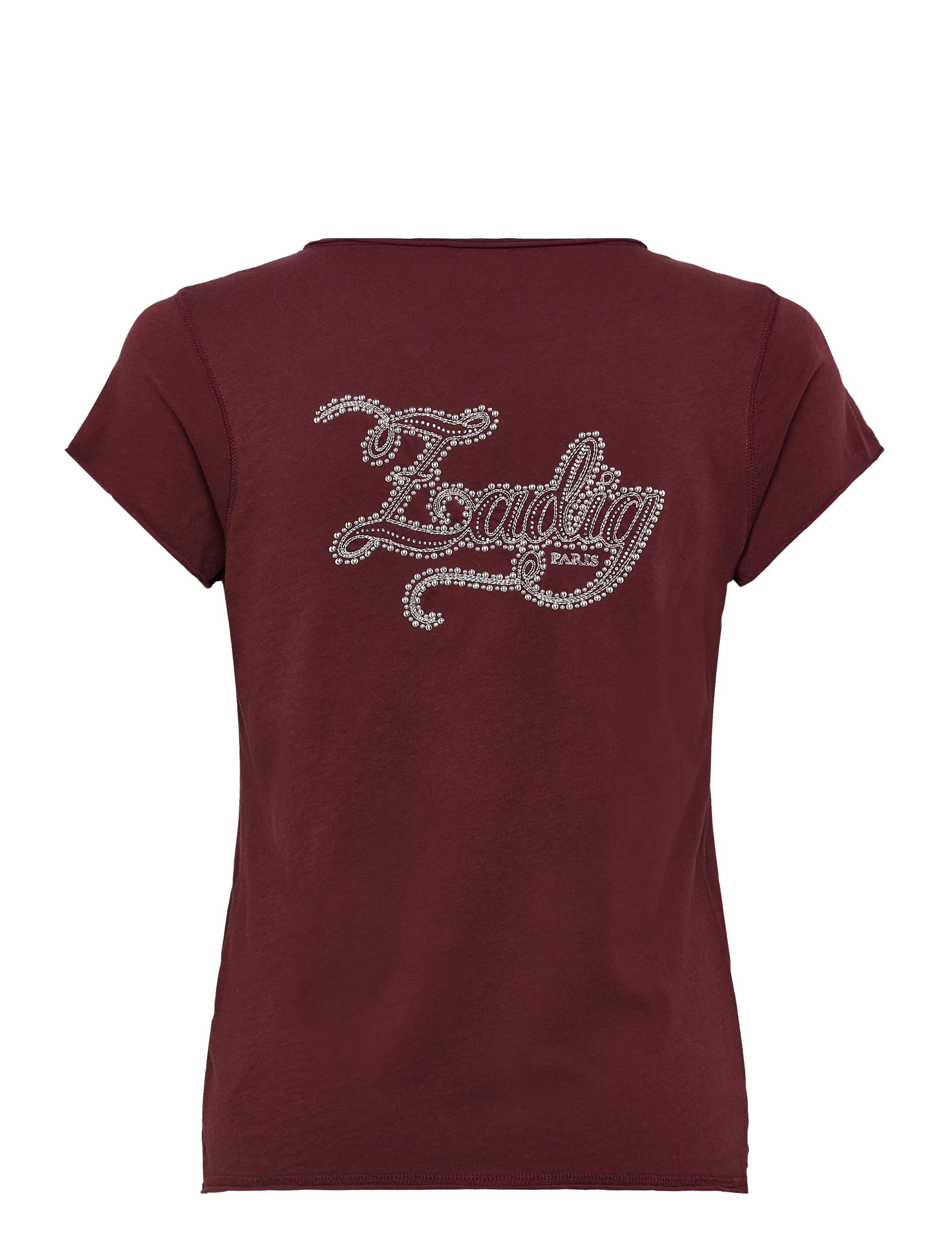 Zadig & Voltaire - TUNI MC CL INCRUSTATION - burgundy - 1