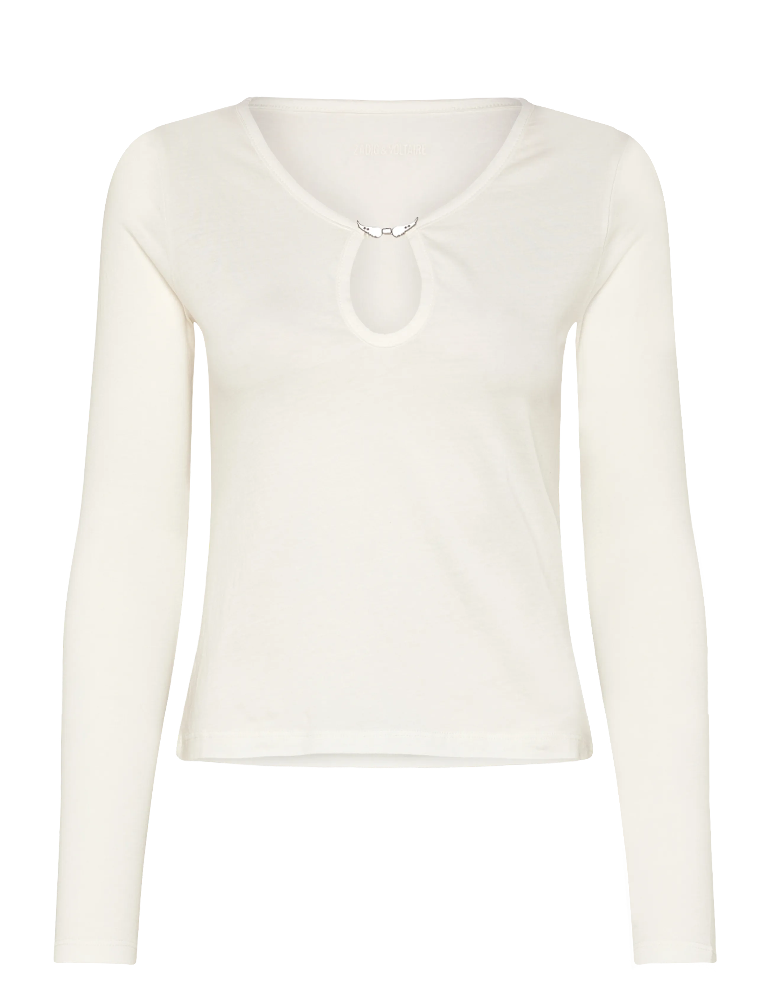 Zadig & Voltaire TINA CL - Langärmlige Tops - JUDO / cream