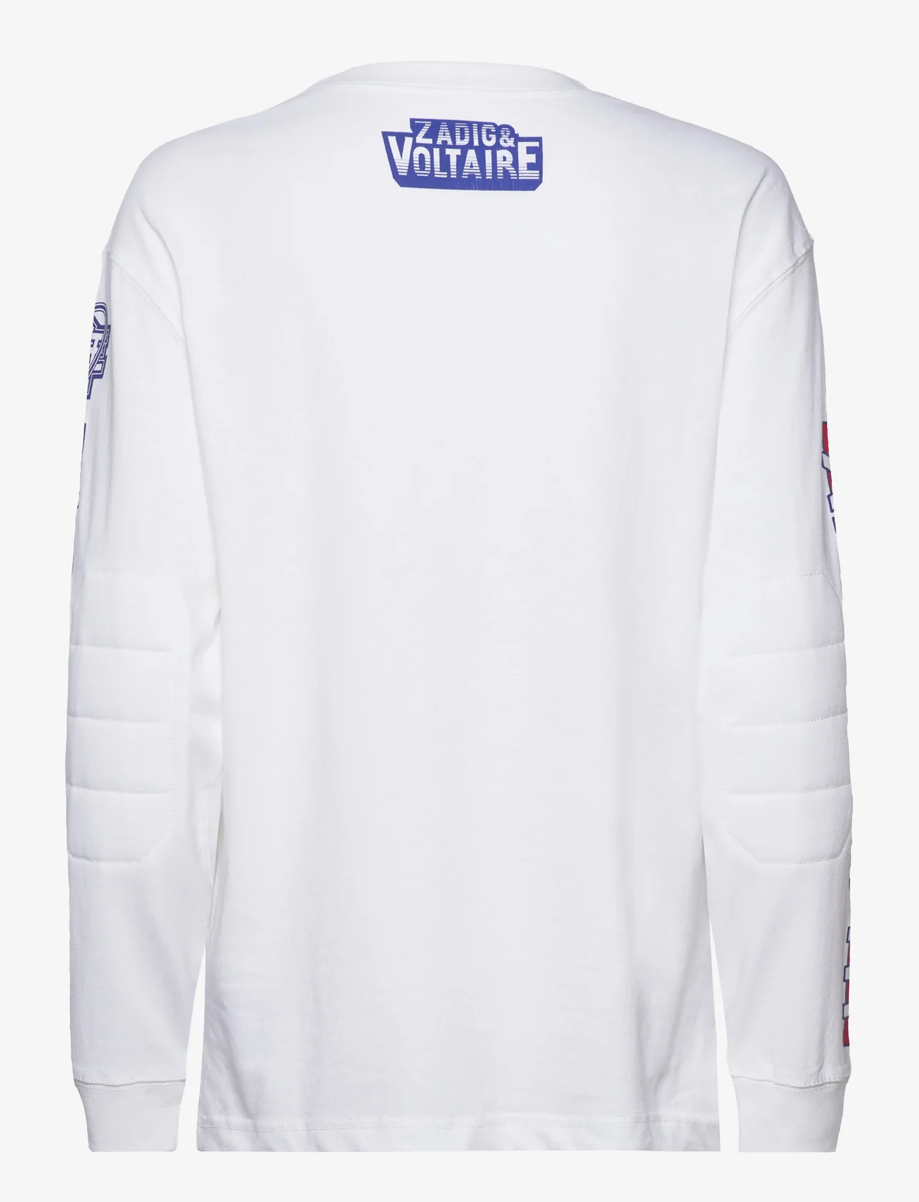 Zadig & Voltaire - NOANE VOLTAIRE MULTIBADGE - sweatshirts - blanc - 1