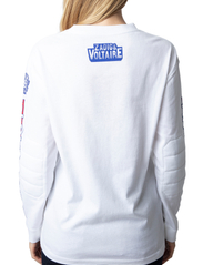 Zadig & Voltaire - NOANE VOLTAIRE MULTIBADGE - sportiska stila džemperi un džemperi ar kapuci - blanc - 4