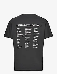 Zadig & Voltaire - TOMMER CO CONCERT CRUSH STRASS - t-shirts - carbone - 1