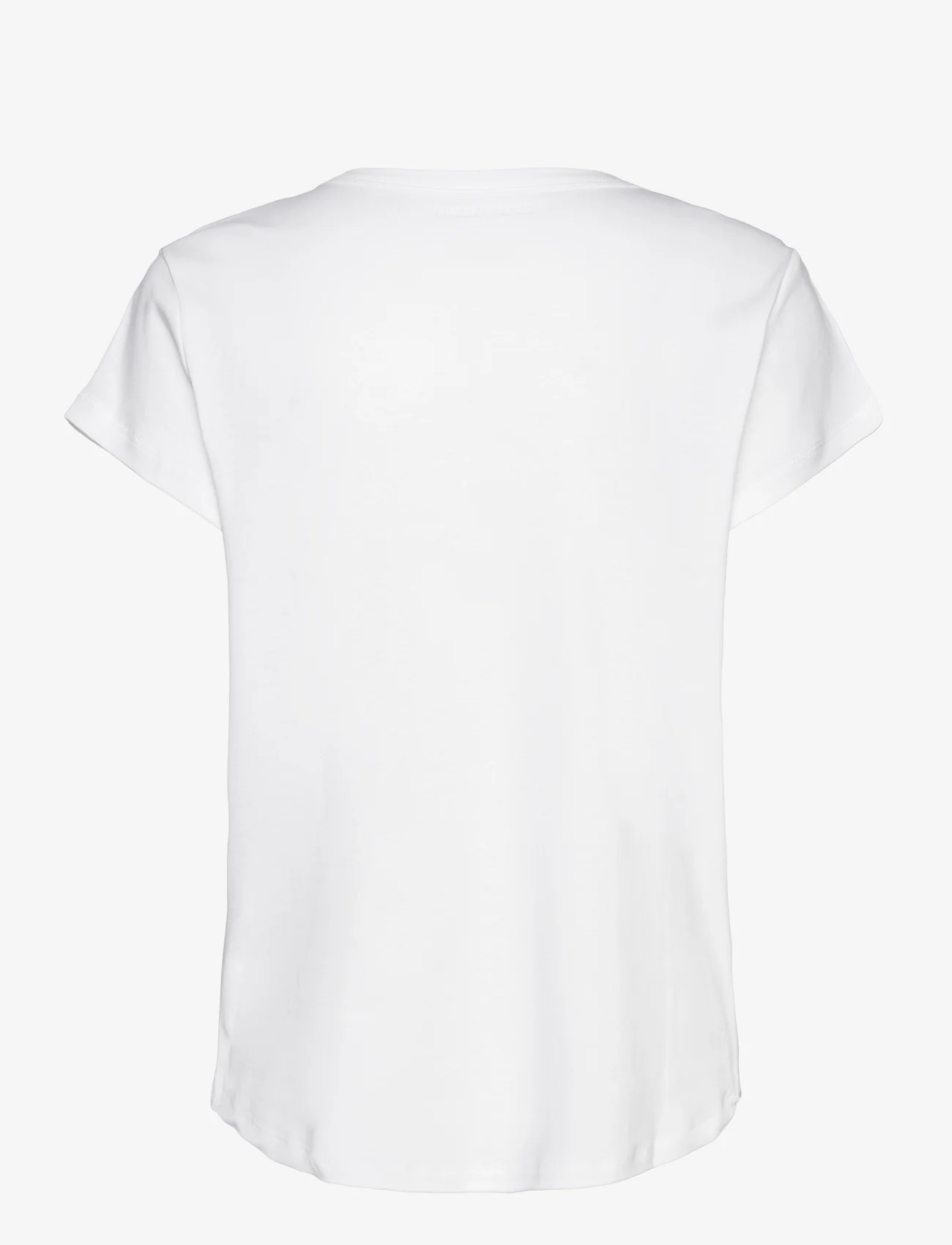 Zadig & Voltaire - WOOP ICO FLOC JE T AIME - t-shirts - blanc - 1