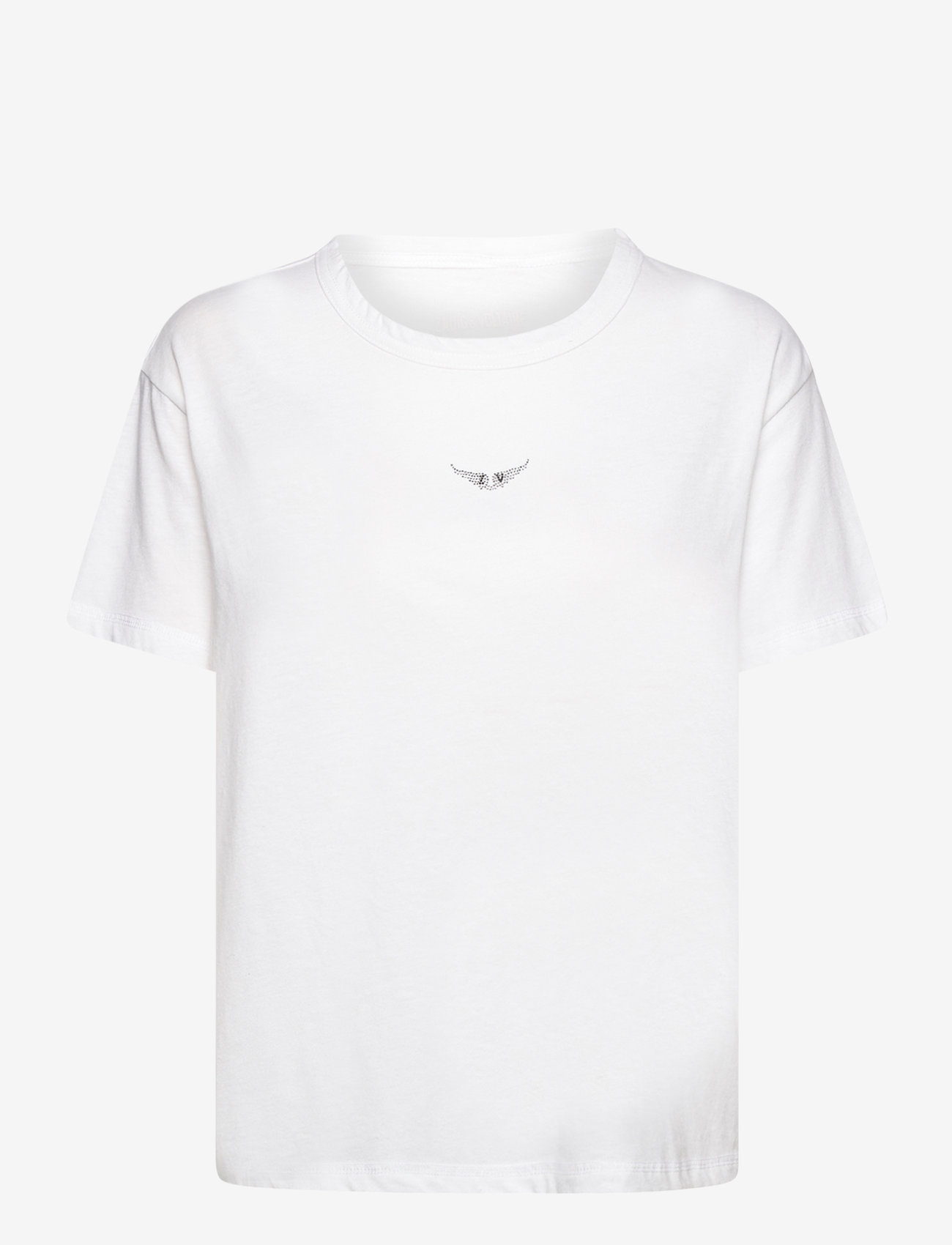 Zadig & Voltaire - MARTA PCL WINGS STRASS - t-shirts & tops - blanc - 1