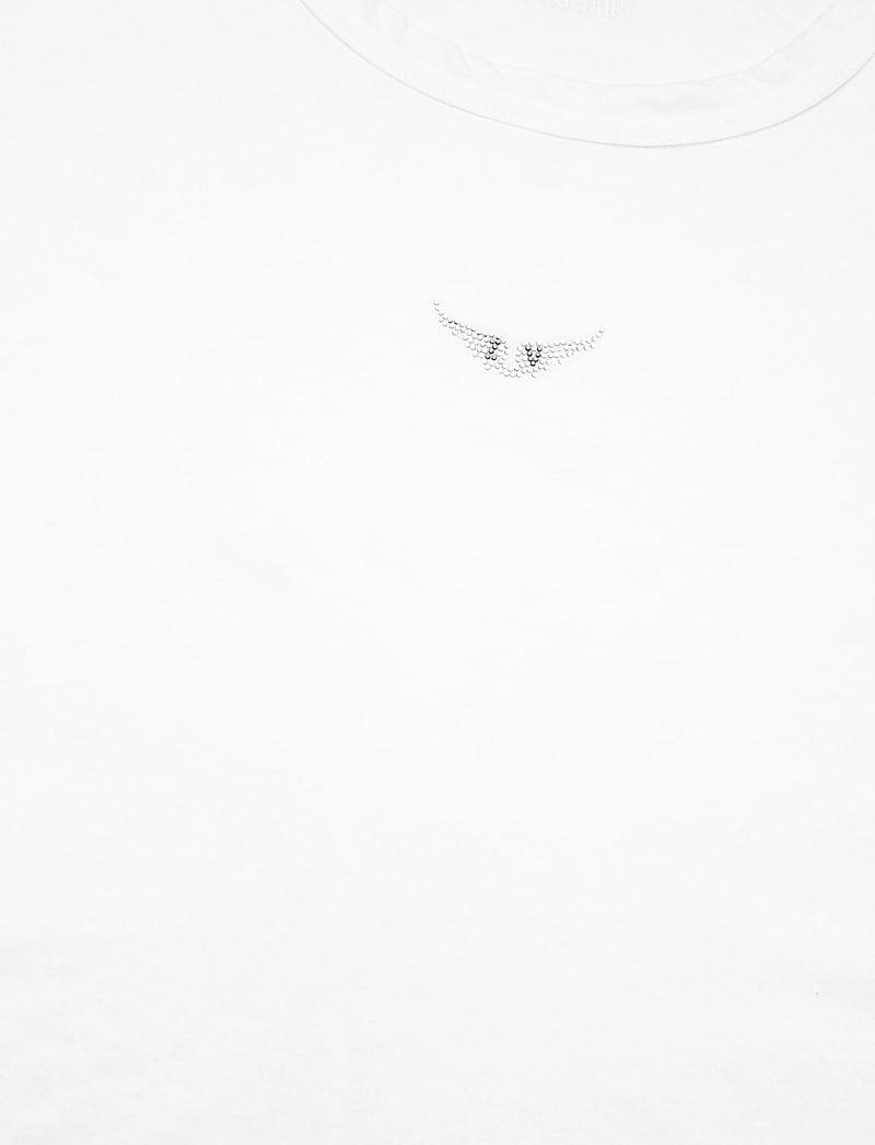 Zadig & Voltaire - MARTA PCL WINGS STRASS - t-shirts & tops - blanc - 5