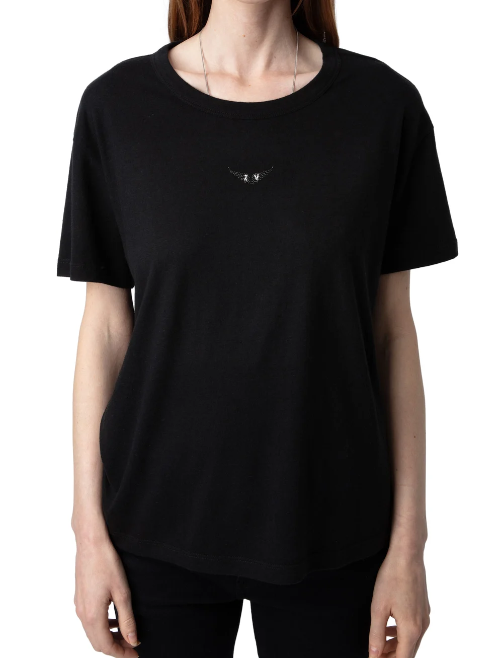 【関税込み】Marta Pcl Wings Strass T-Shirt - Zadig & Voltair Zadig & Voltaire Marta Pcl Wings Strass (ZVJWTS01669) - T