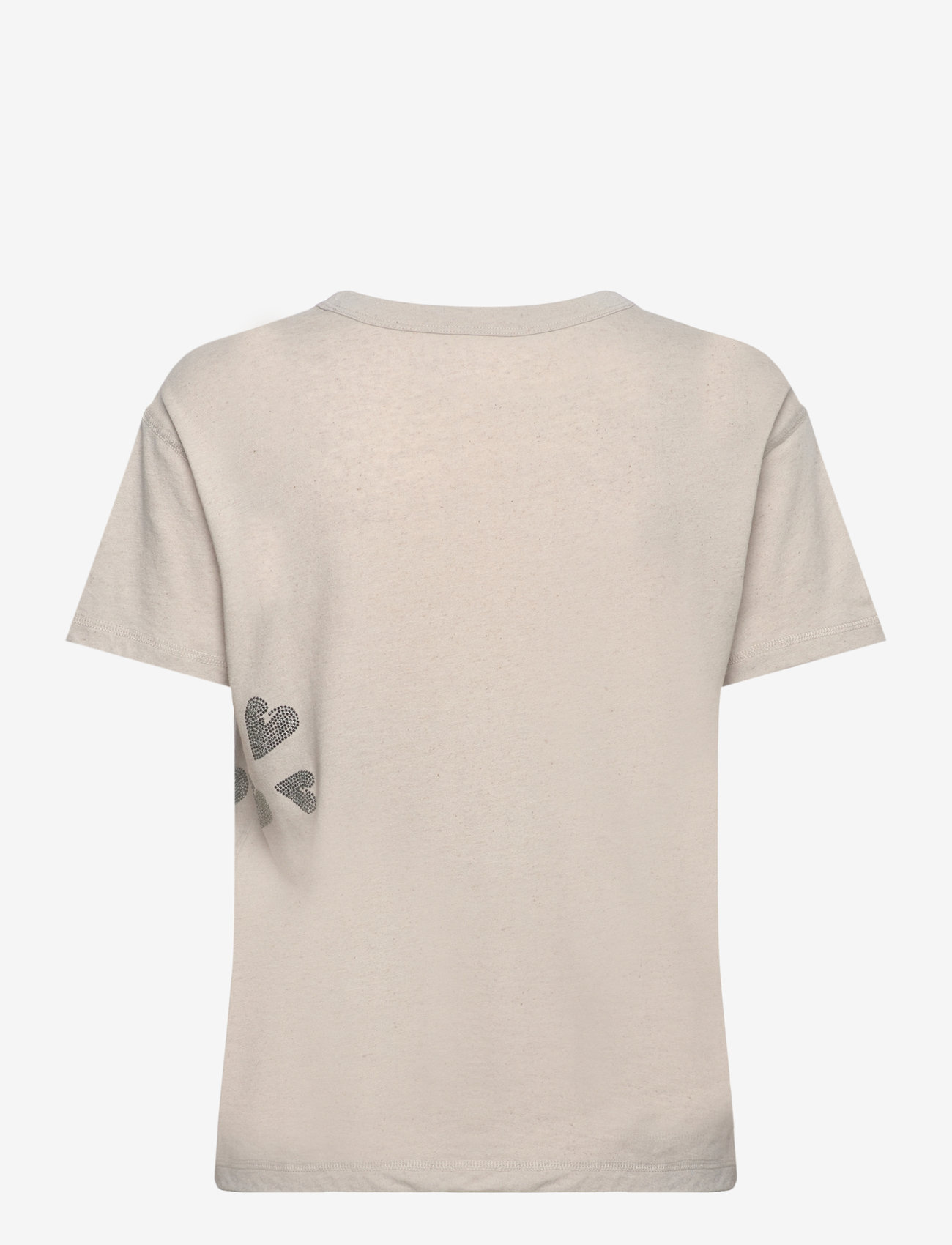 Zadig & Voltaire - MARTA PCL RAIN STRASS HEART - light grey - 1