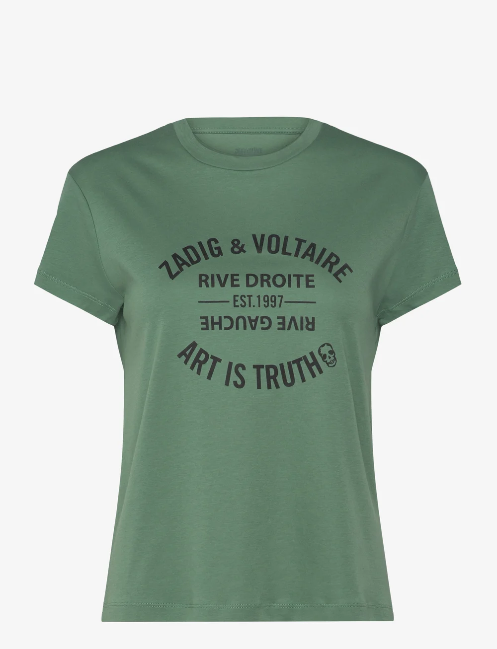Zadig & Voltaire - WALK ICO BLASON ECO - t-shirts - coriander - 1
