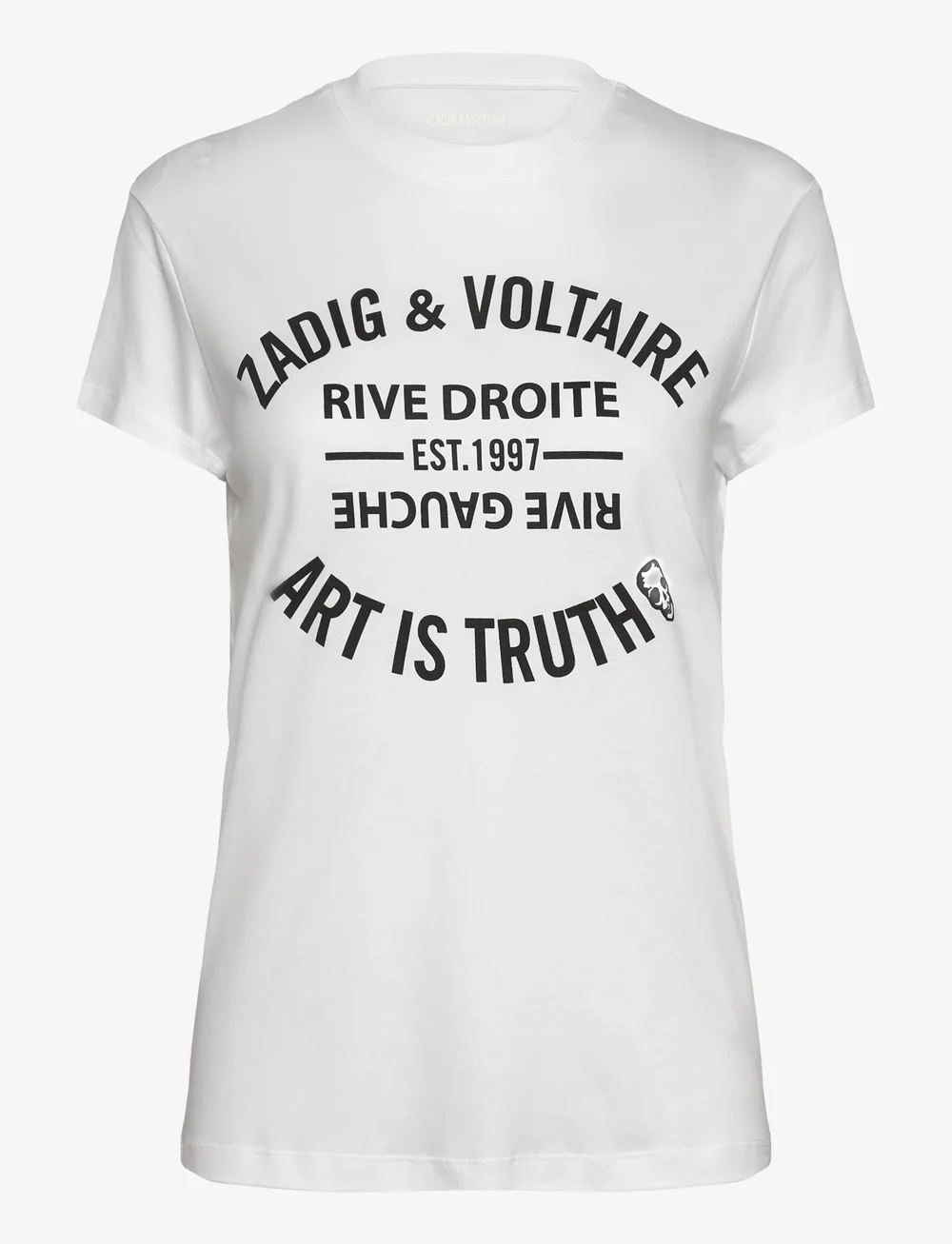 その他 Walk Ico Blason Eco T-Shirt - Zadig & Voltaire - Cotton - Wh Zadig & Voltaire Walk Ico Blason Eco (ZVJWTS02769) - T